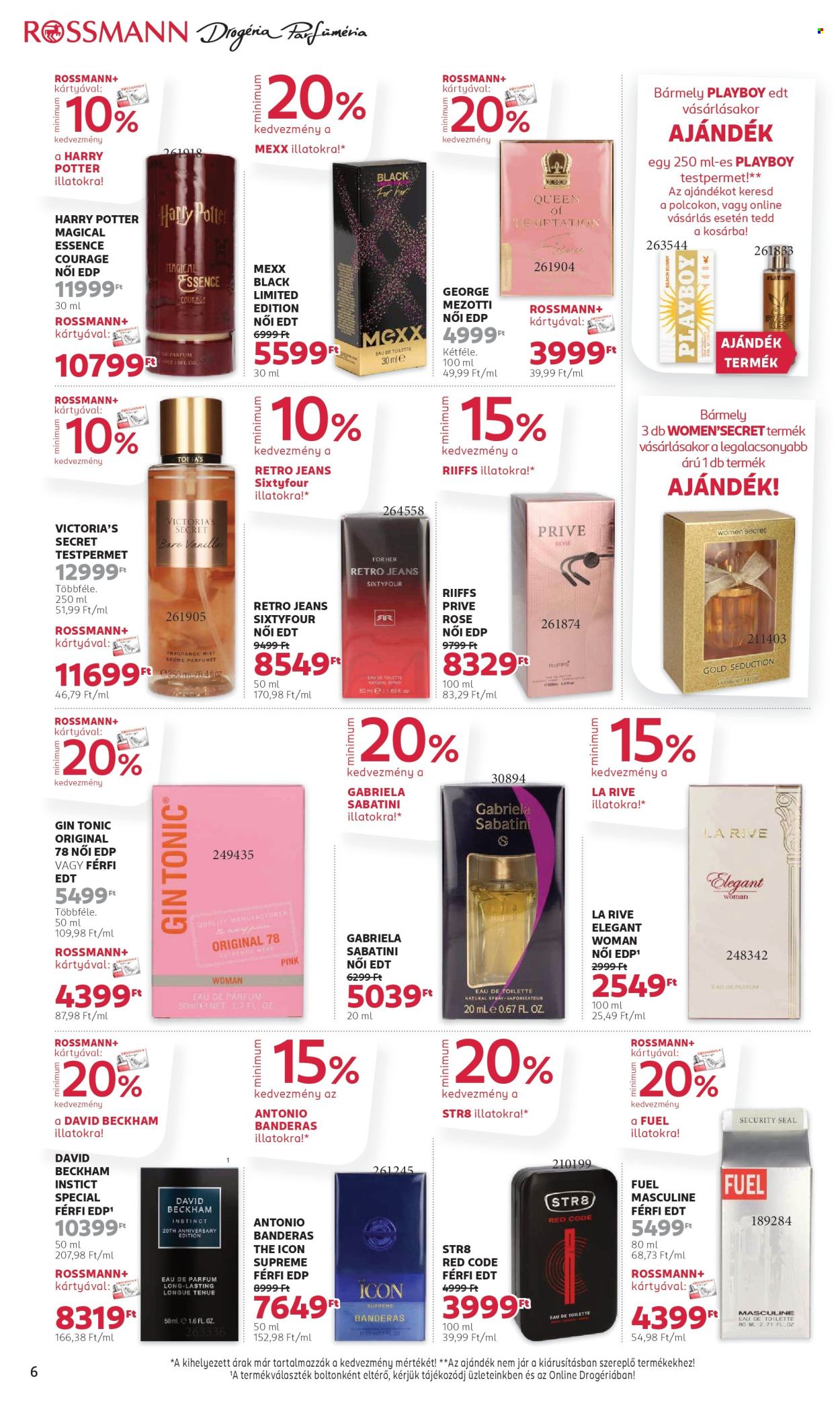 Rossmann akciós újságok - 2025.10.20 - 2025.10.31. Oldal 6