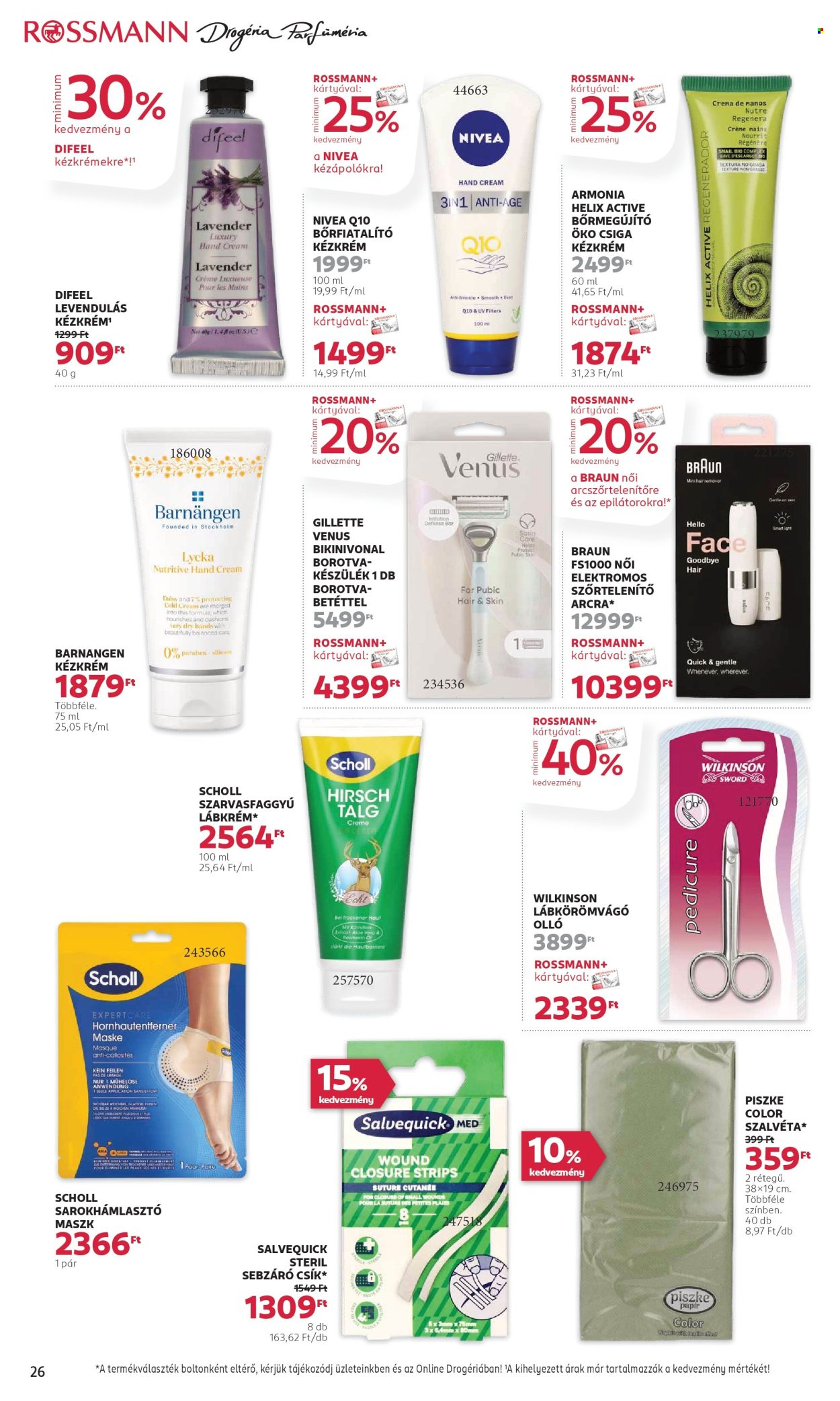 Rossmann akciós újságok - 2025.10.20 - 2025.10.31. Oldal 28