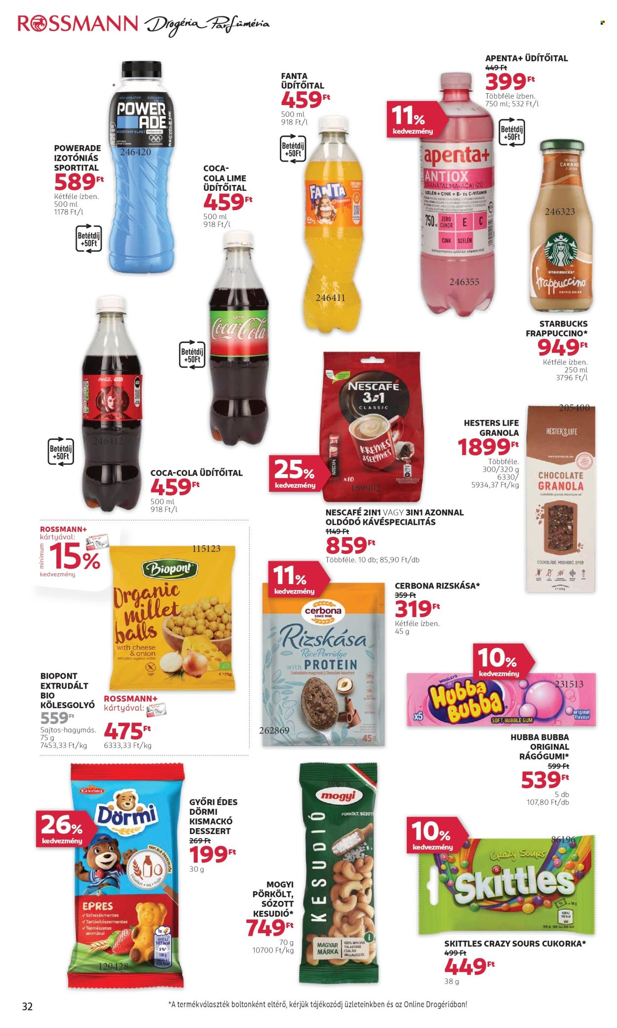 Rossmann akciós újságok - 2025.10.20 - 2025.10.31. Oldal 34