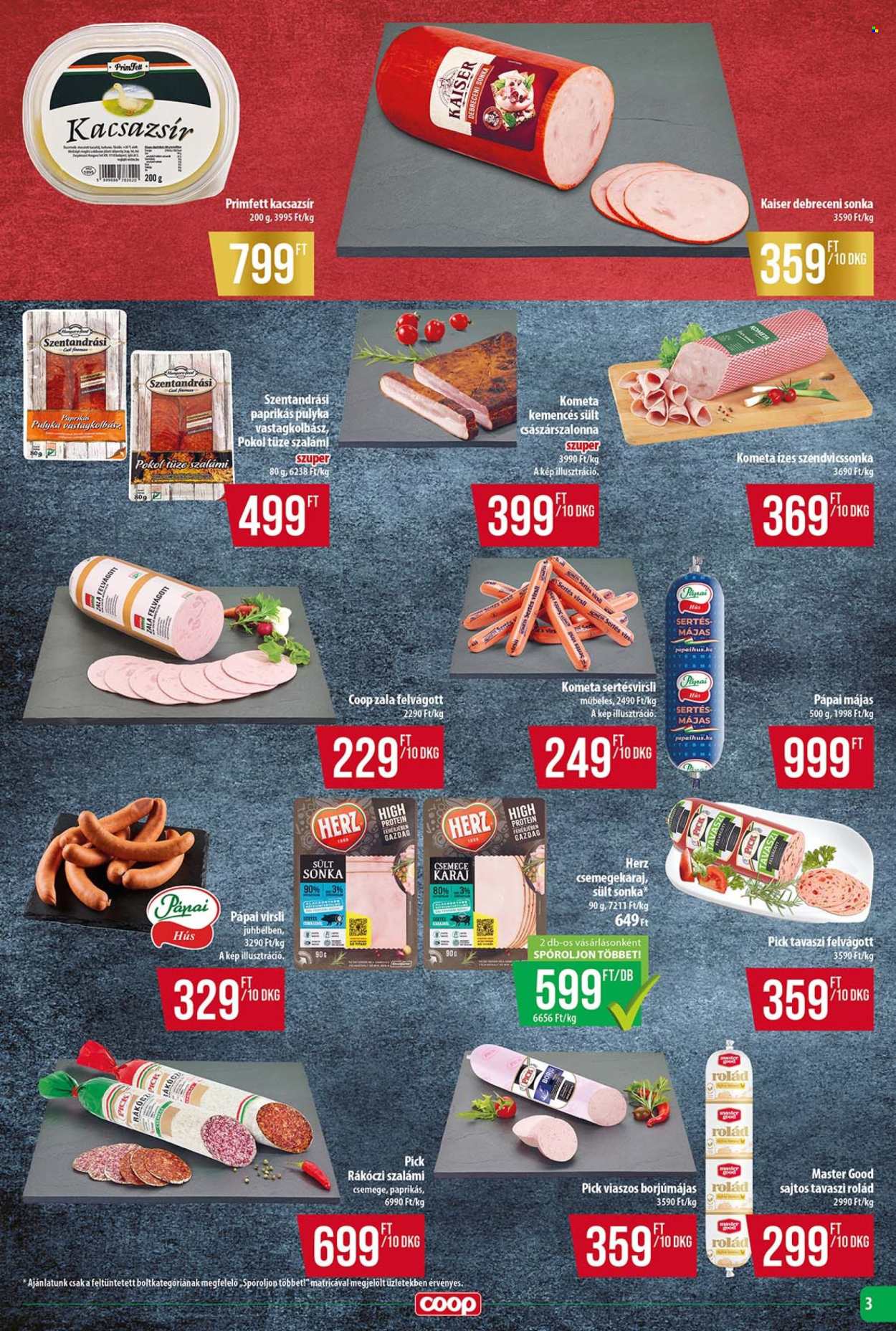 Coop akciós újságok - 2025.10.24 - 2025.10.29. Oldal 3