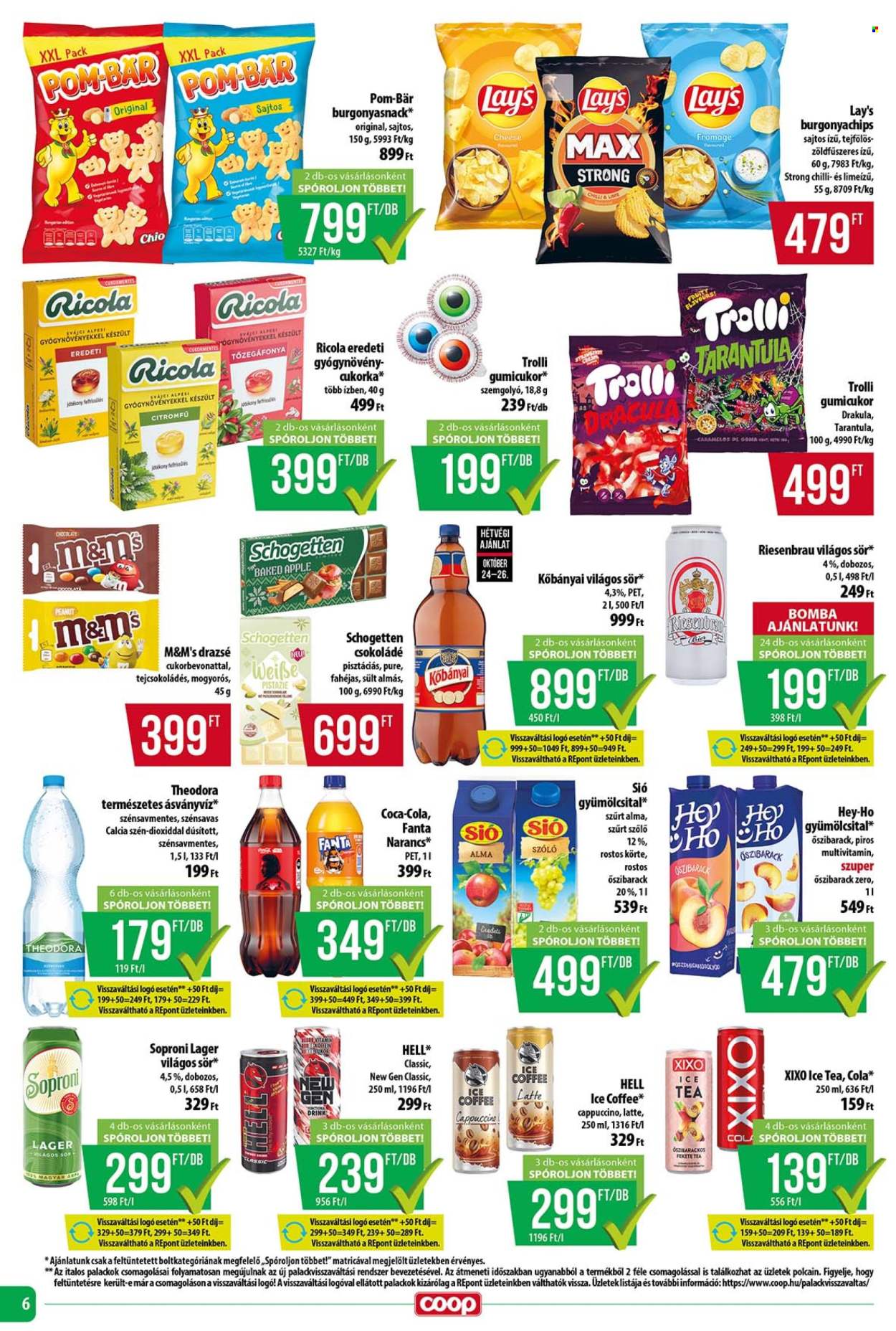 Coop akciós újságok - 2025.10.24 - 2025.10.29. Oldal 6