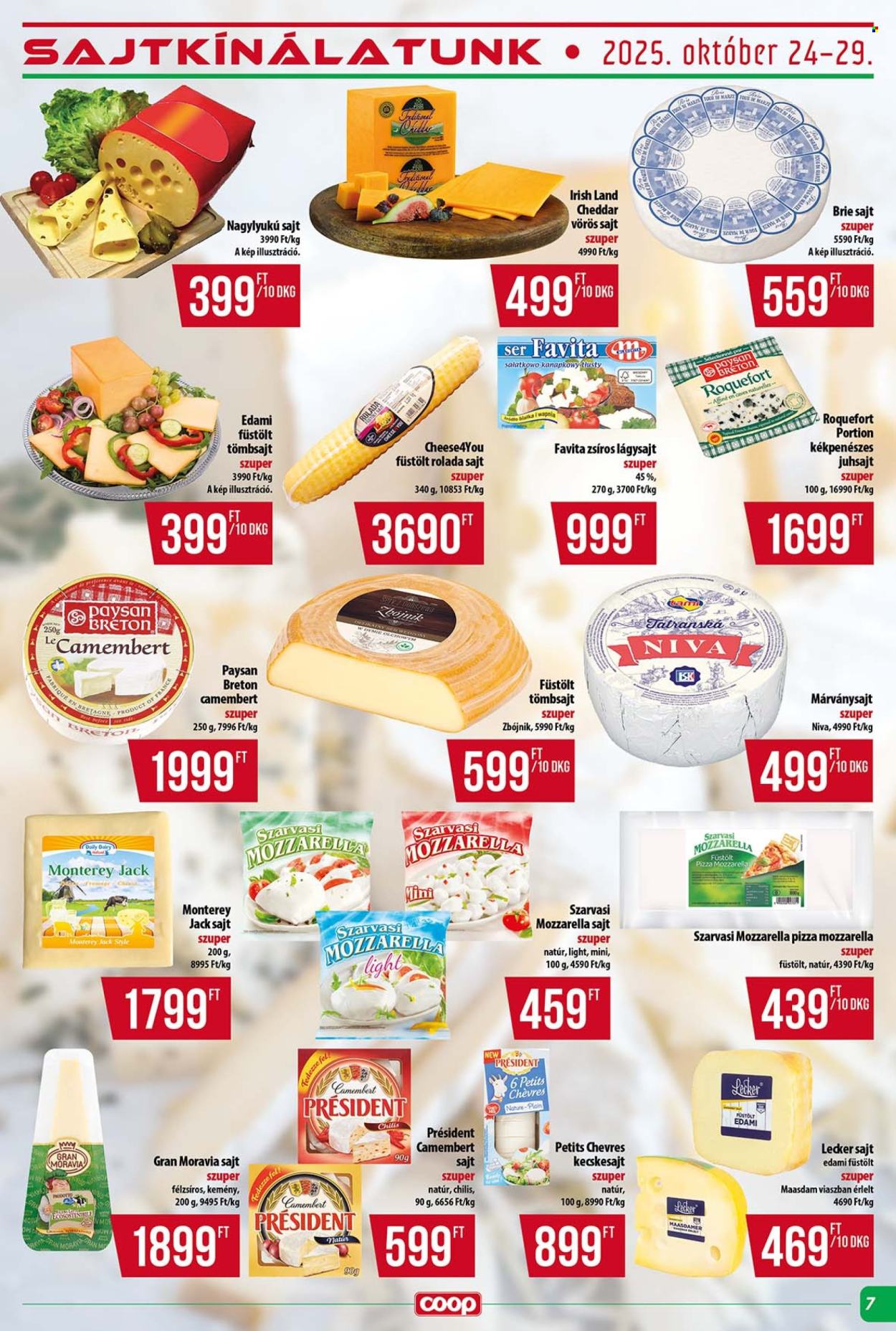 Coop akciós újságok - 2025.10.24 - 2025.10.29. Oldal 7