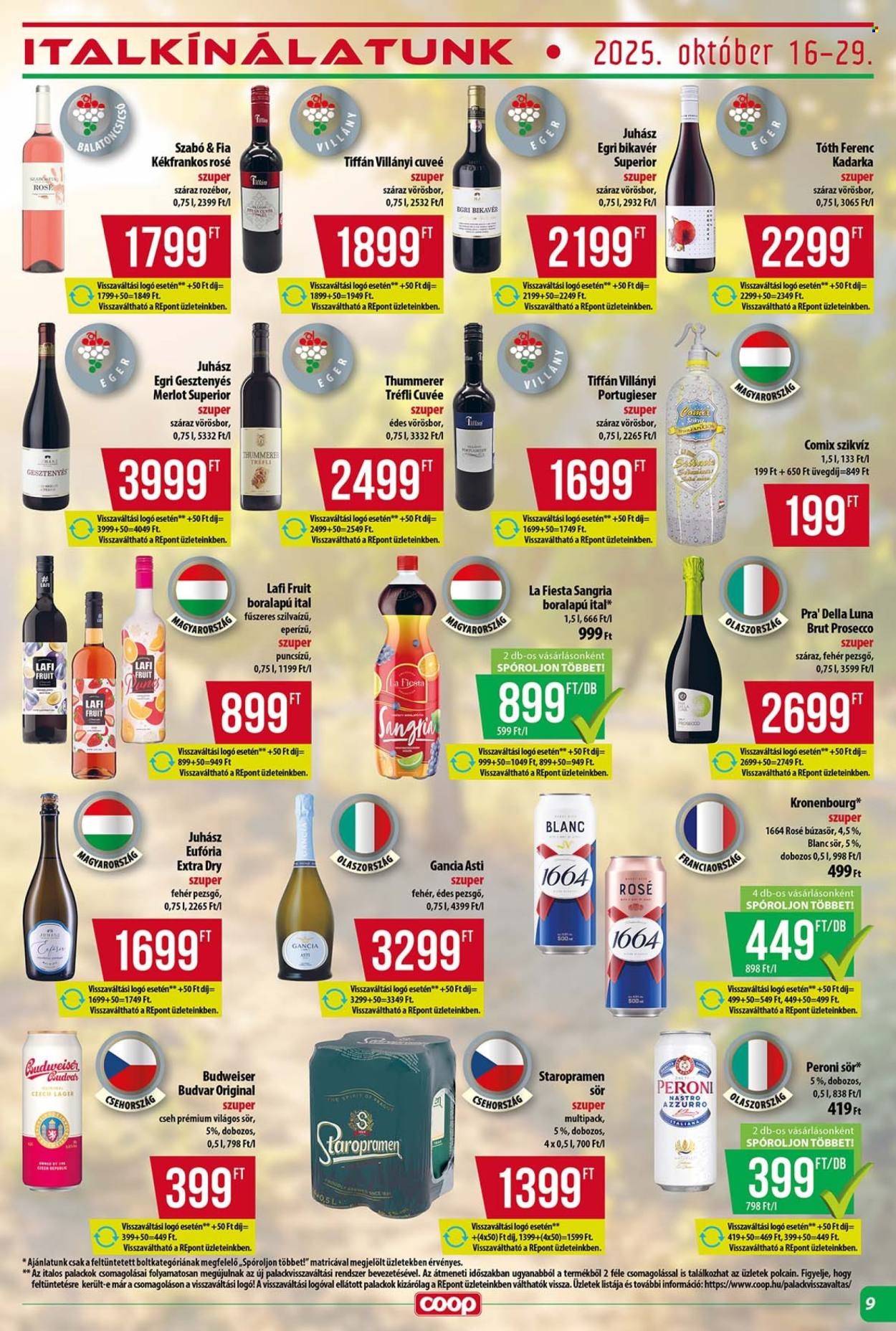 Coop akciós újságok - 2025.10.24 - 2025.10.29. Oldal 9