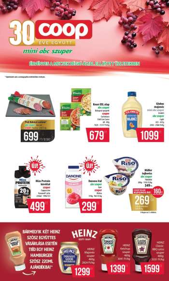 Újság Coop - 2025.10.24 - 2025.10.29.
