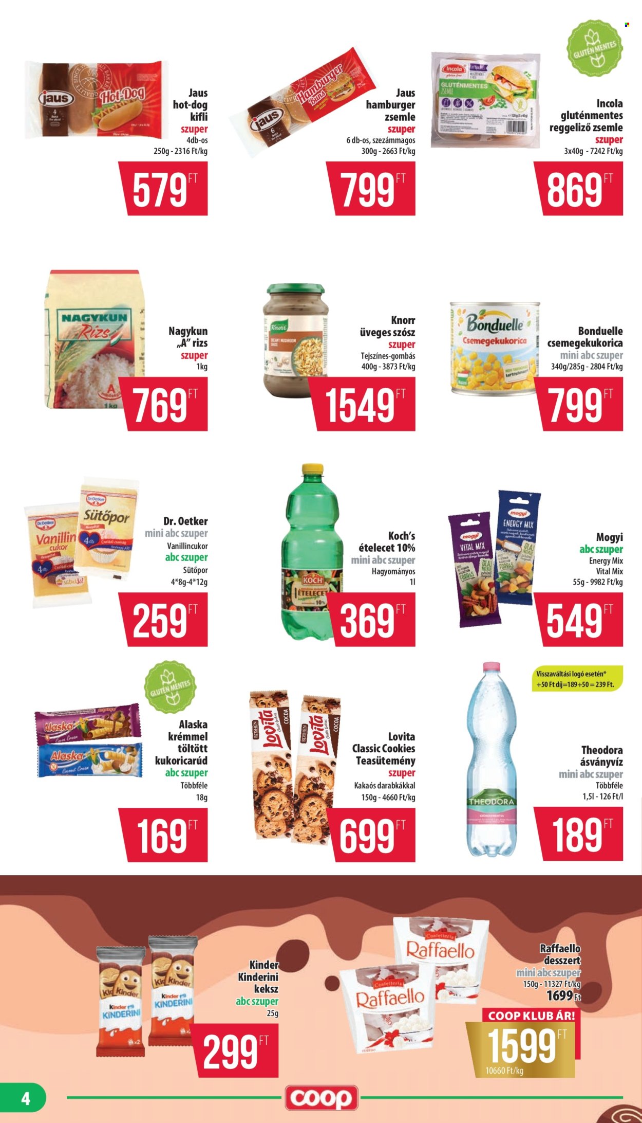 Coop akciós újságok - 2025.10.24 - 2025.10.29. Oldal 4