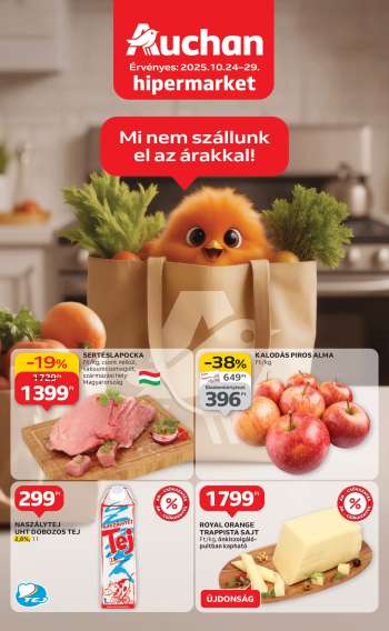 Újság Auchan - 2025.10.24 - 2025.10.29.