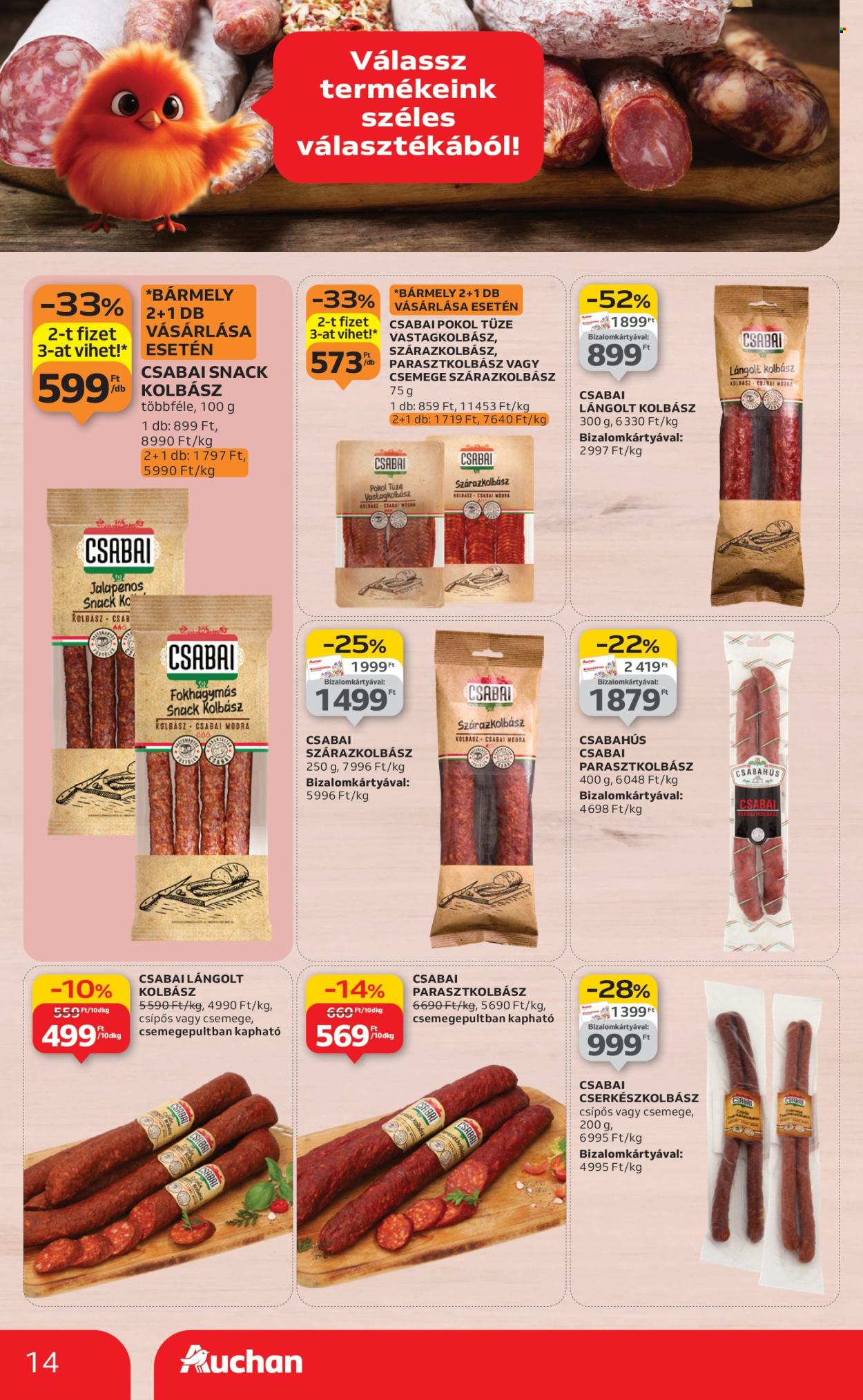 Auchan akciós újságok - 2025.10.24 - 2025.10.29. Oldal 14