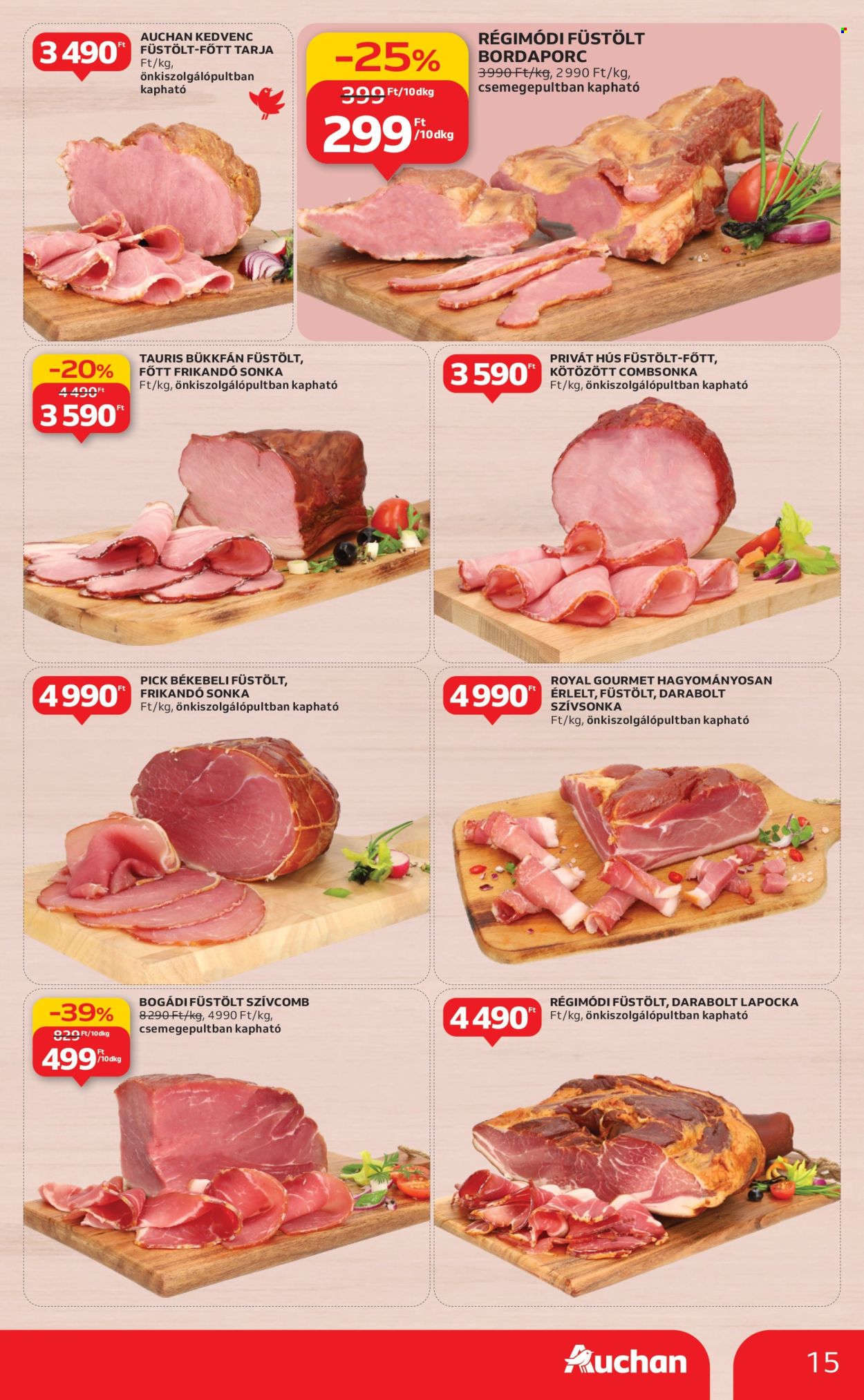 Auchan akciós újságok - 2025.10.24 - 2025.10.29. Oldal 15