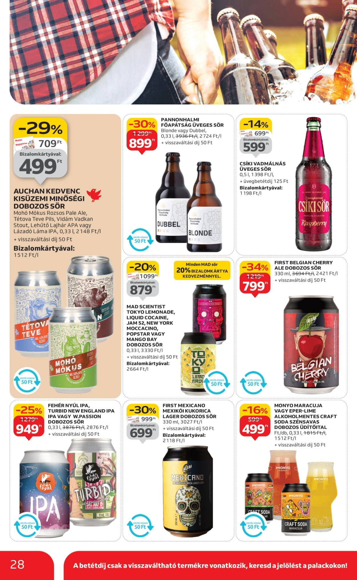 Auchan akciós újságok - 2025.10.24 - 2025.10.29. Oldal 28