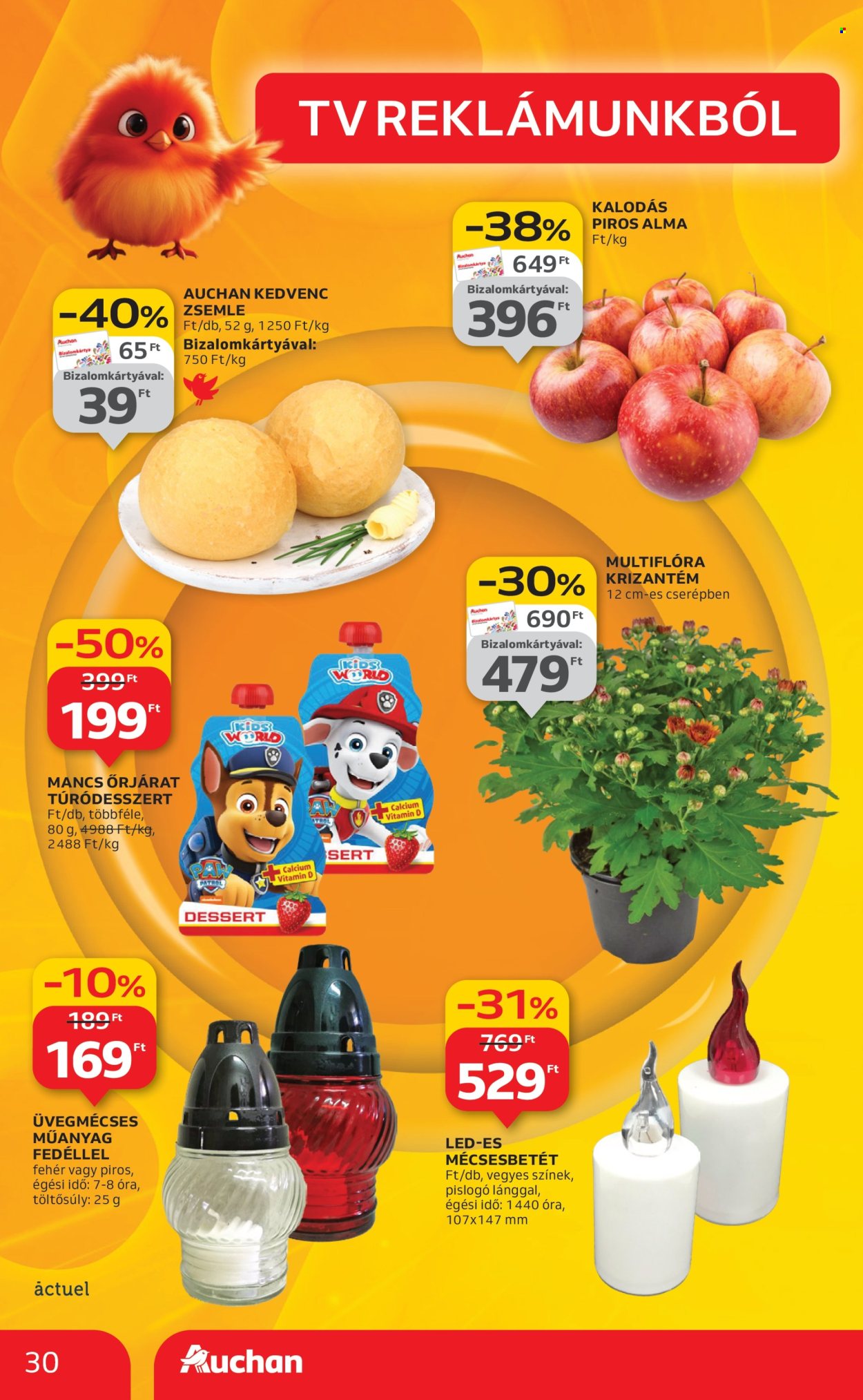 Auchan akciós újságok - 2025.10.24 - 2025.10.29. Oldal 30