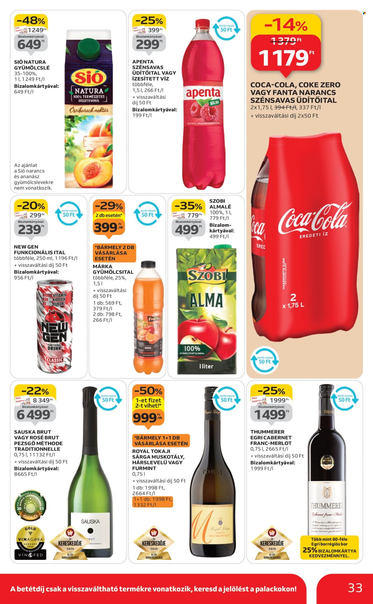 Auchan akciós újságok - 2025.10.24 - 2025.10.29. Oldal 33