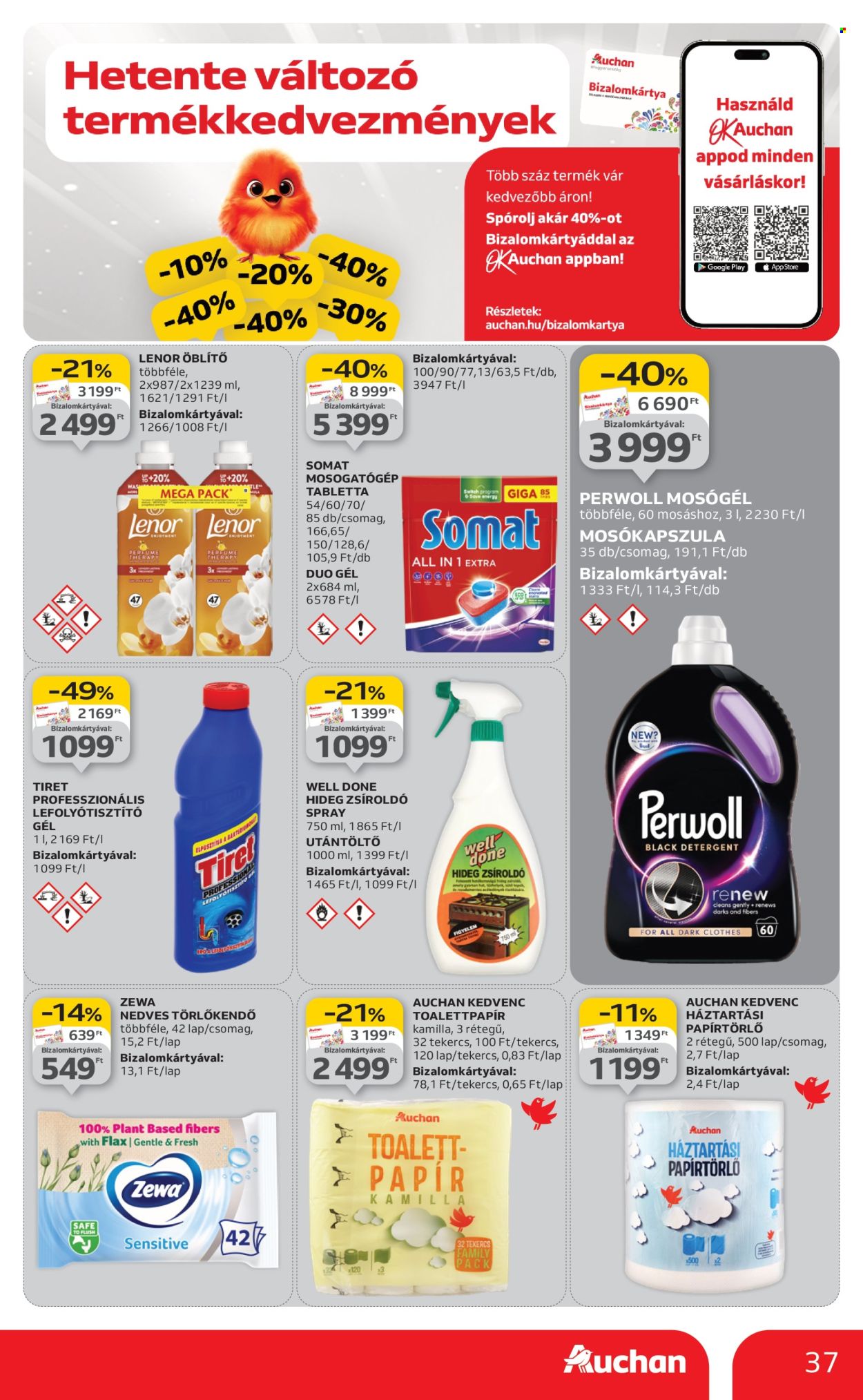 Auchan akciós újságok - 2025.10.24 - 2025.10.29. Oldal 37