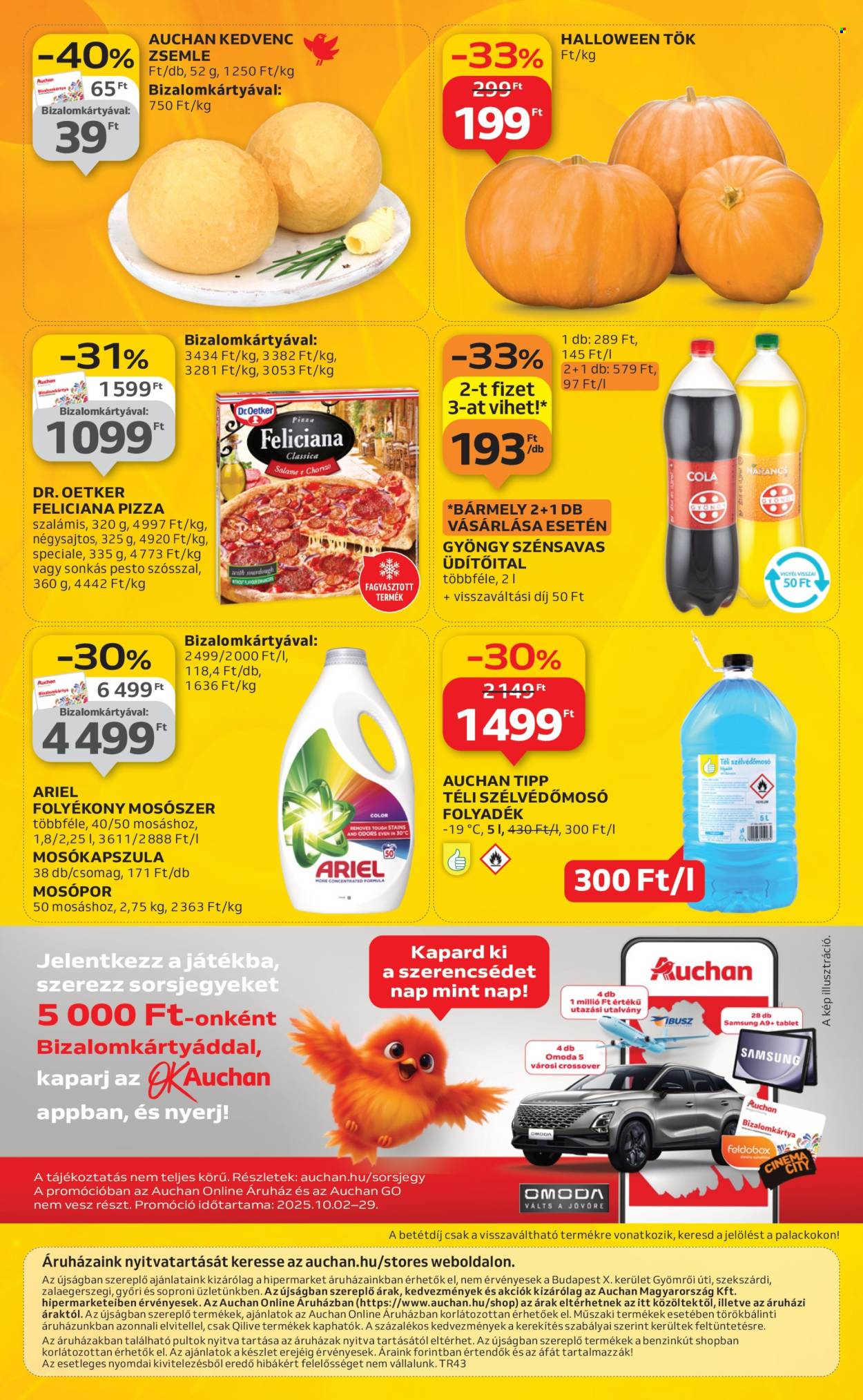 Auchan akciós újságok - 2025.10.24 - 2025.10.29. Oldal 52