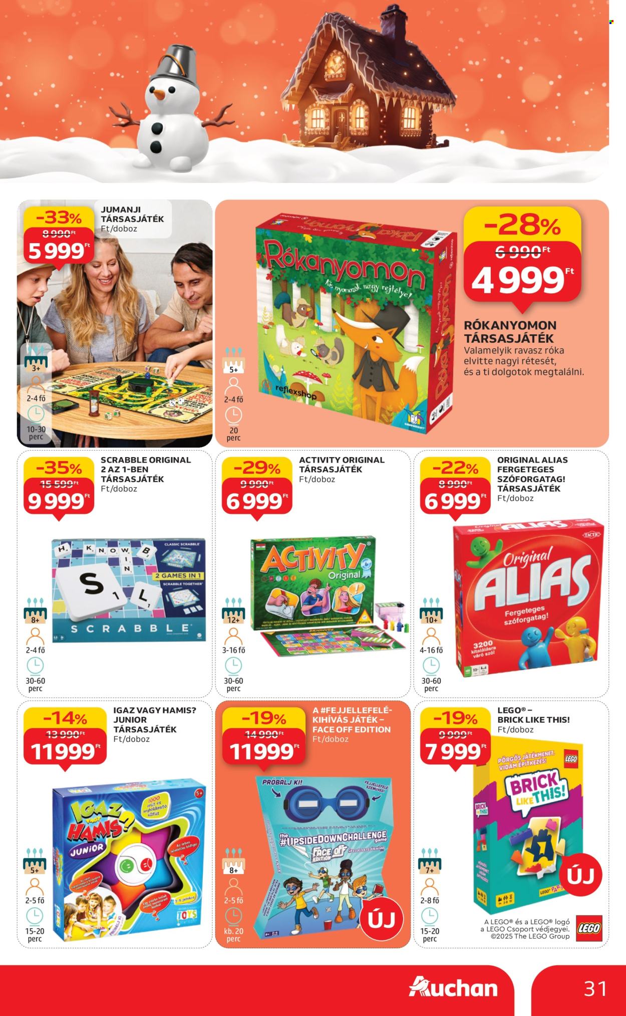 Auchan akciós újságok - 2025.10.24 - 2025.11.26. Oldal 31