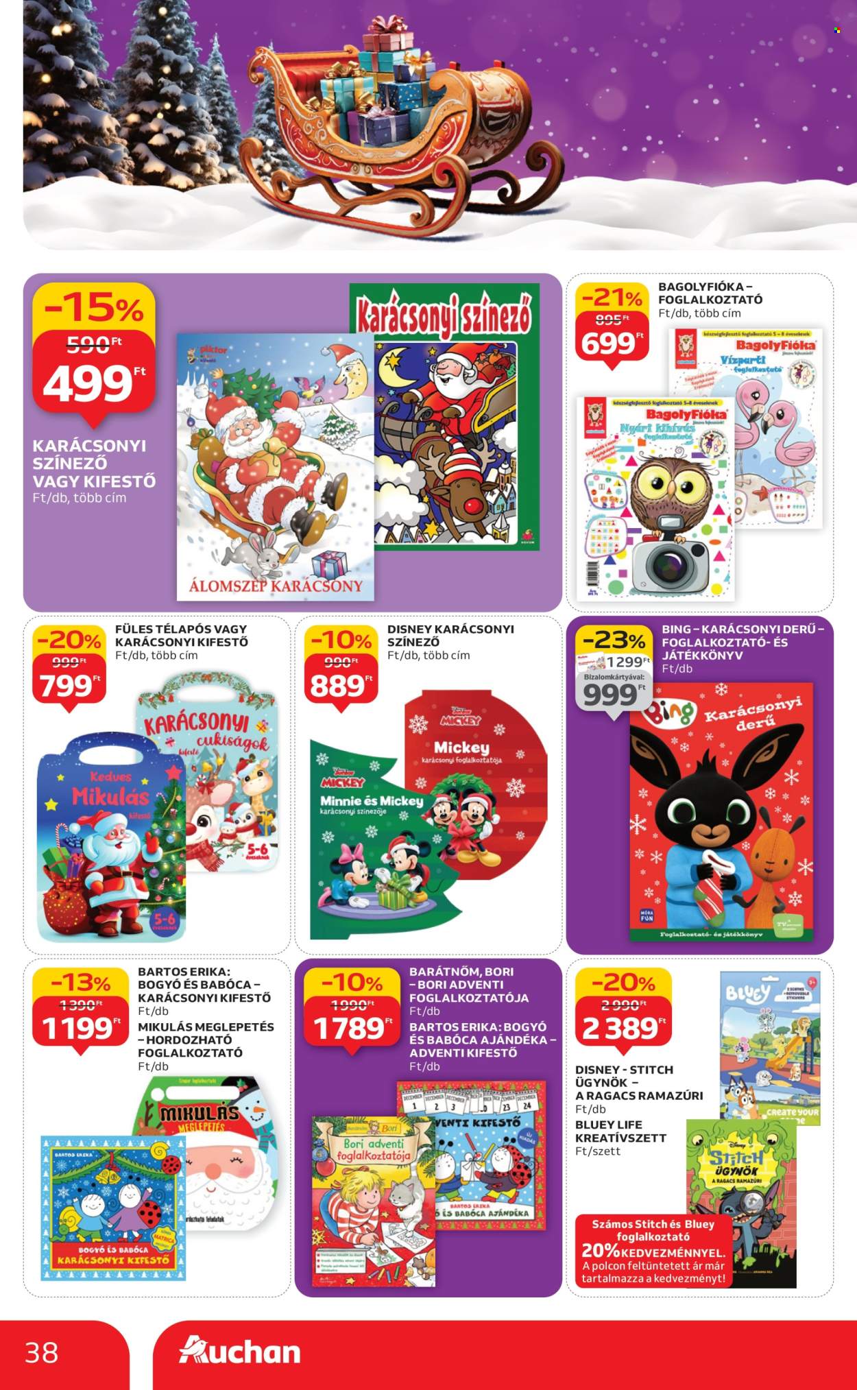 Auchan akciós újságok - 2025.10.24 - 2025.11.26. Oldal 38