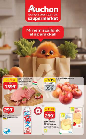 Újság Auchan - 2025.10.24 - 2025.10.29.