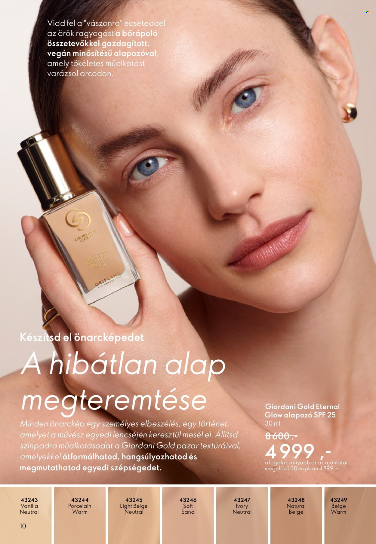 Oriflame akciós újságok - 2025.10.22 - 2025.11.11. Oldal 10