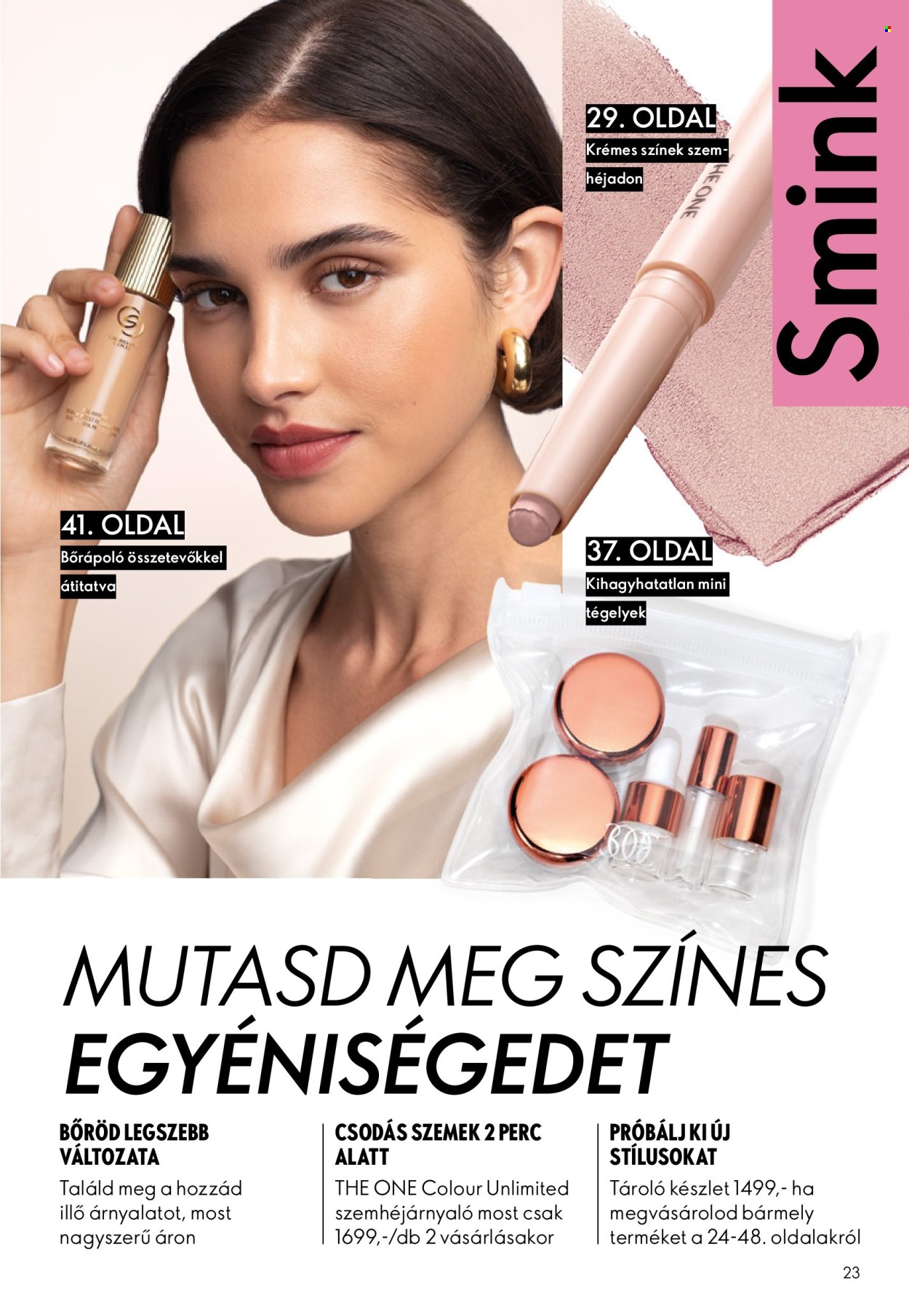 Oriflame akciós újságok - 2025.10.22 - 2025.11.11. Oldal 23