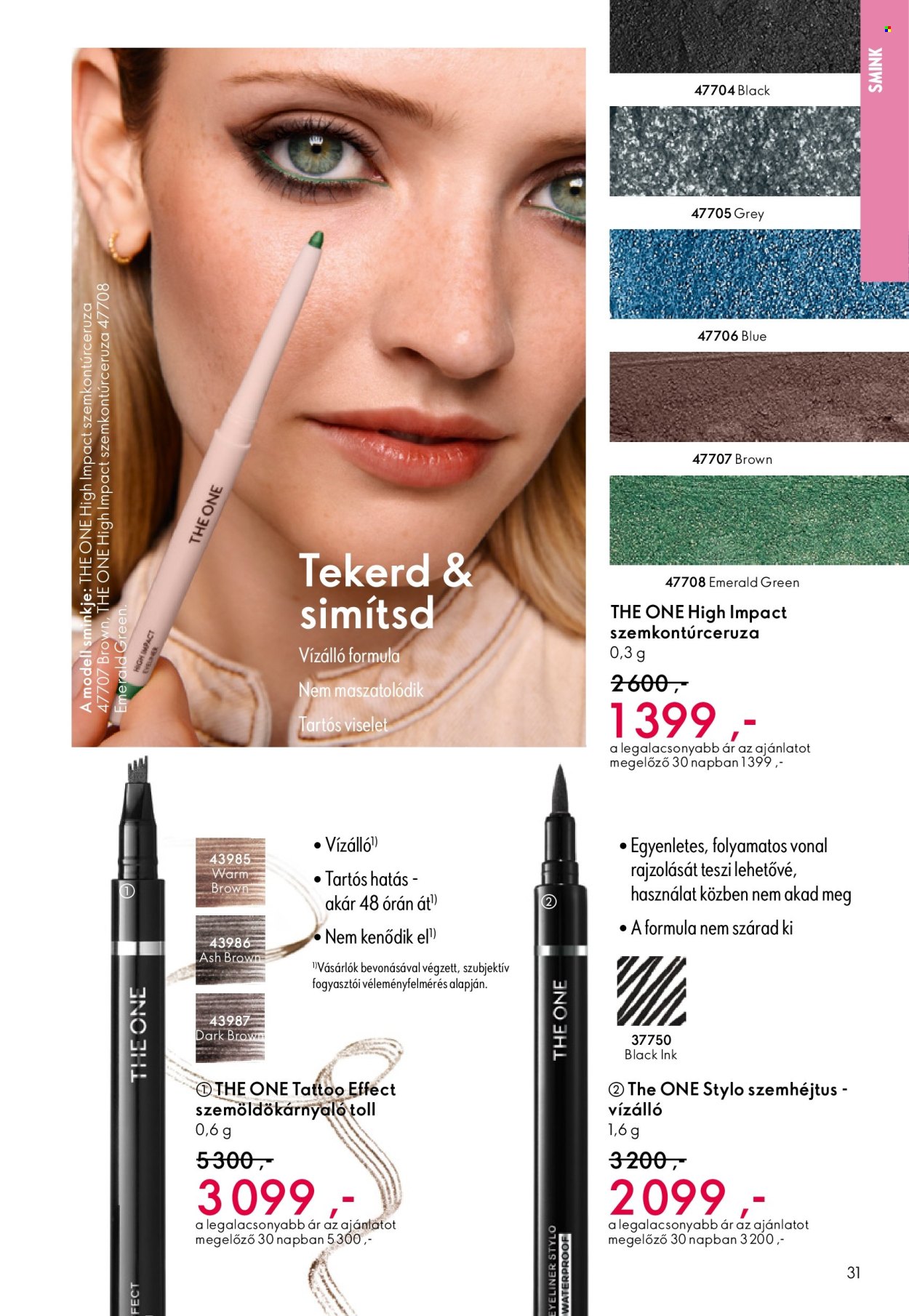 Oriflame akciós újságok - 2025.10.22 - 2025.11.11. Oldal 31