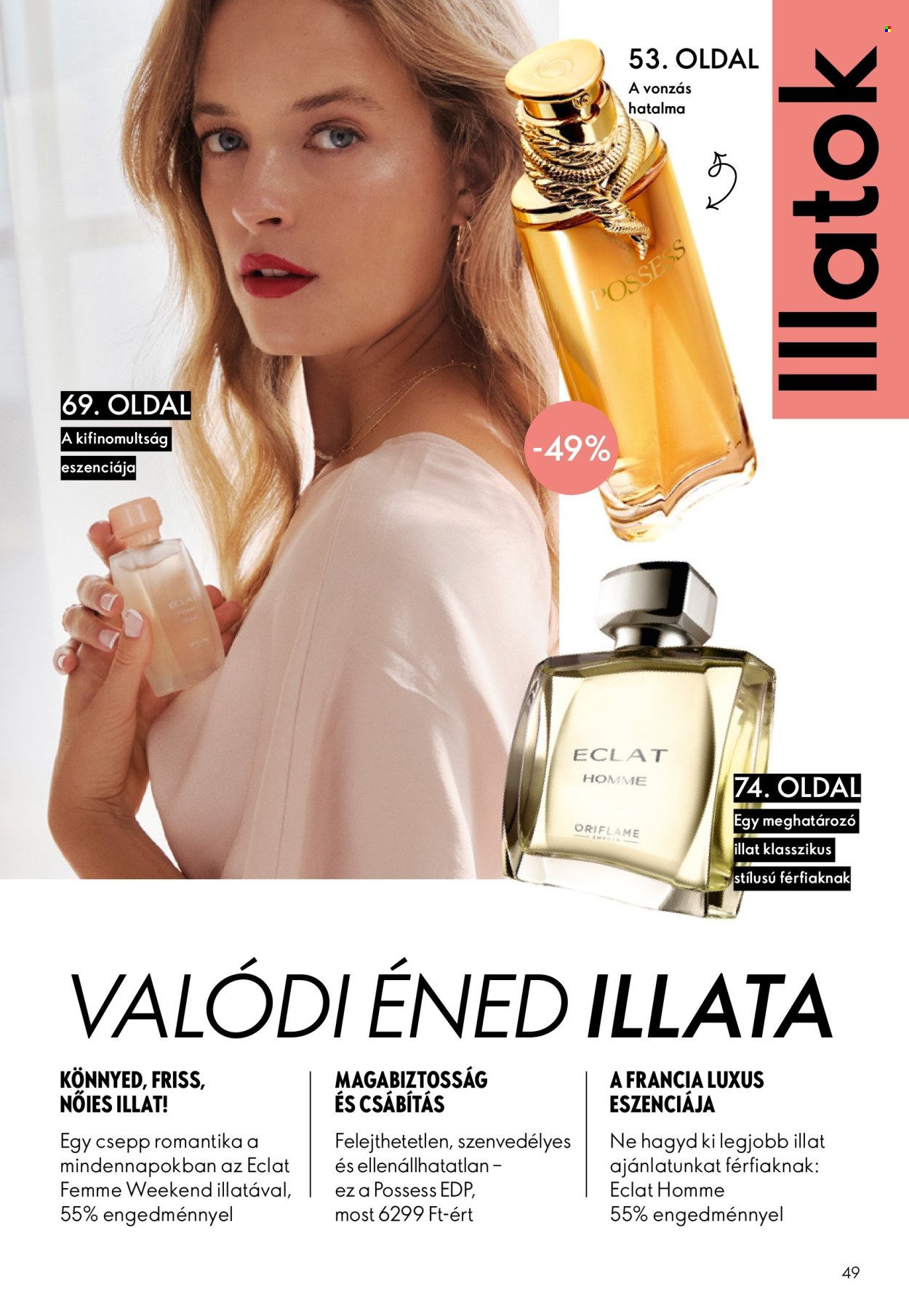 Oriflame akciós újságok - 2025.10.22 - 2025.11.11. Oldal 49