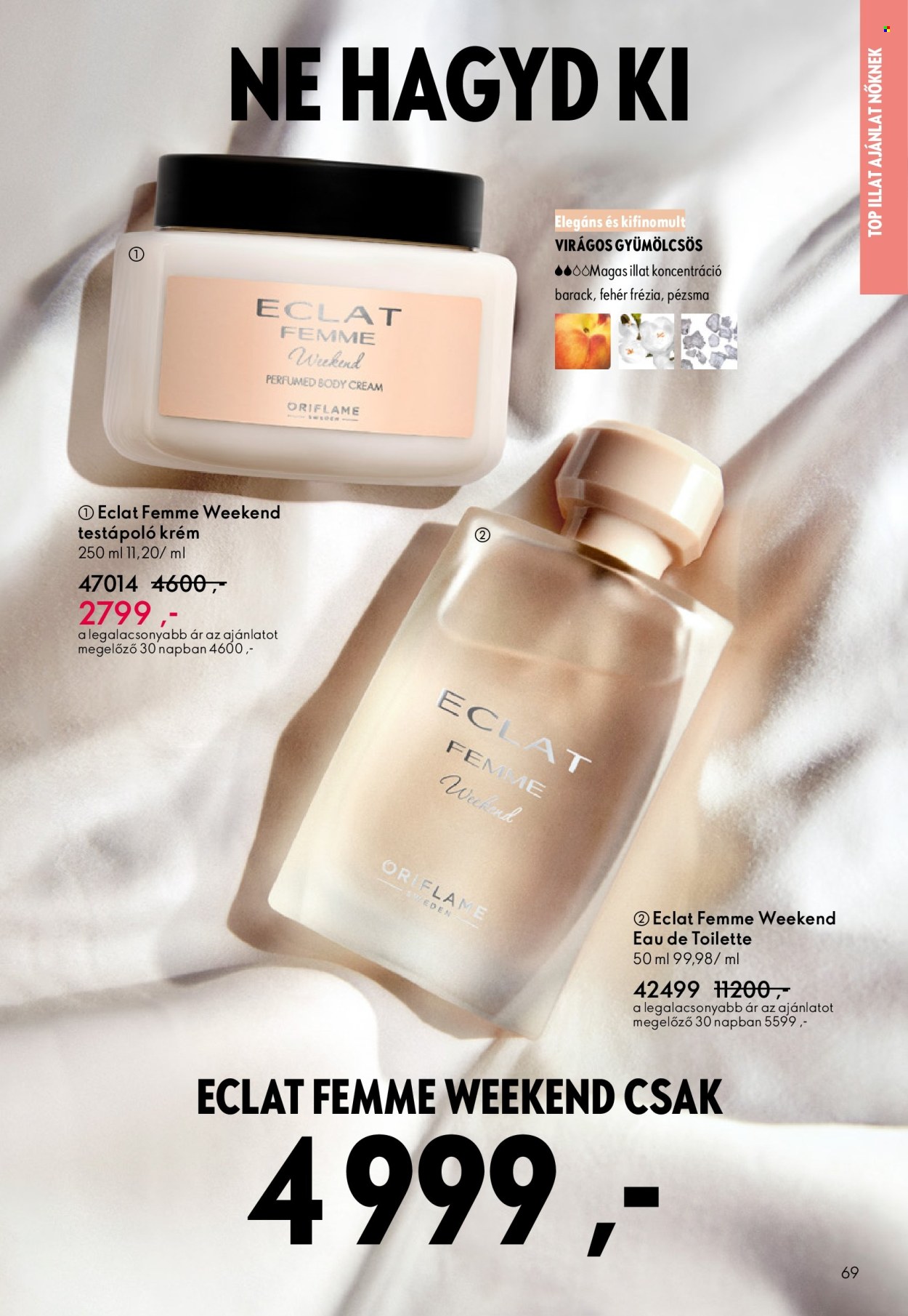 Oriflame akciós újságok - 2025.10.22 - 2025.11.11. Oldal 69