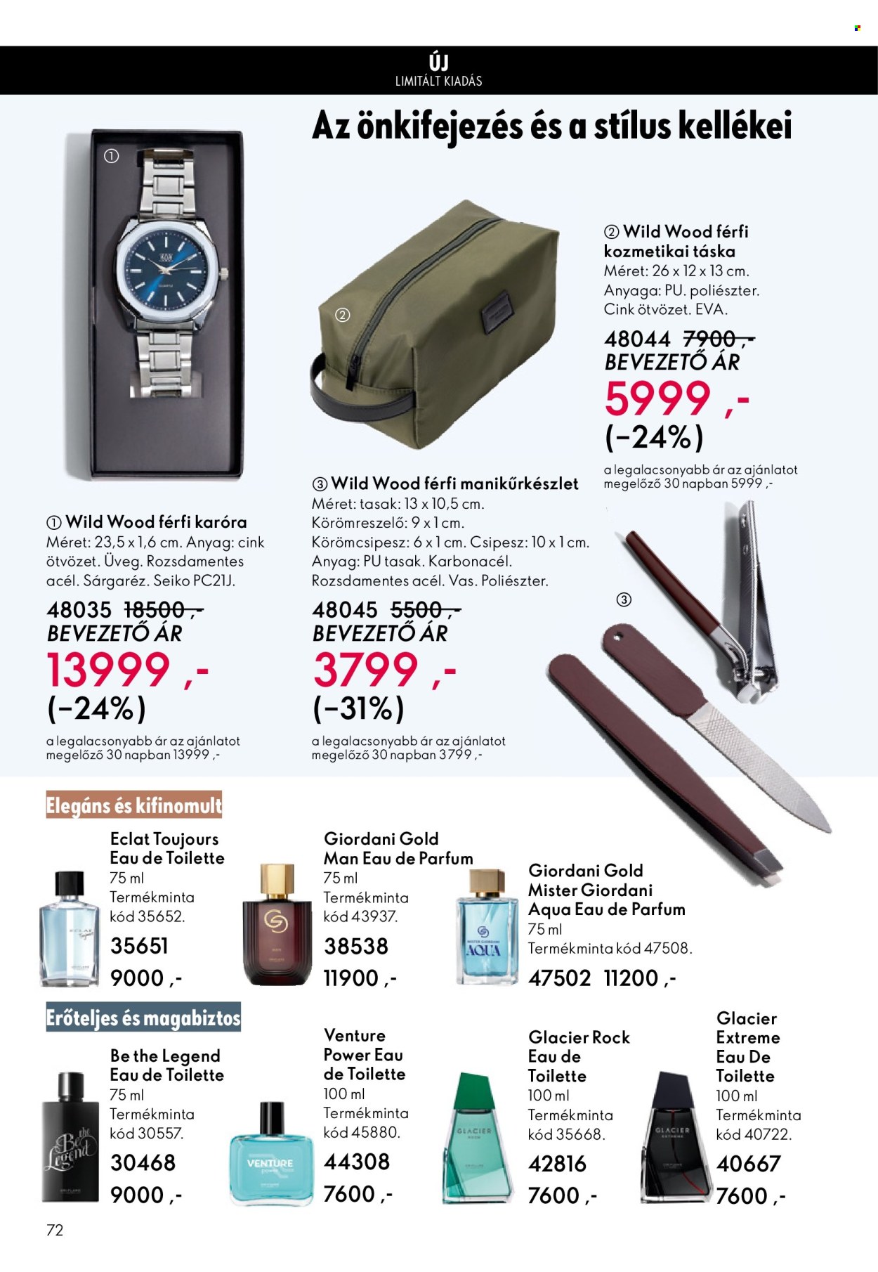 Oriflame akciós újságok - 2025.10.22 - 2025.11.11. Oldal 72