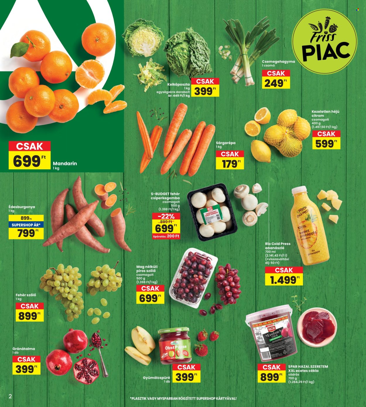 INTERSPAR akciós újságok - 2025.10.30 - 2025.11.05. Oldal 2