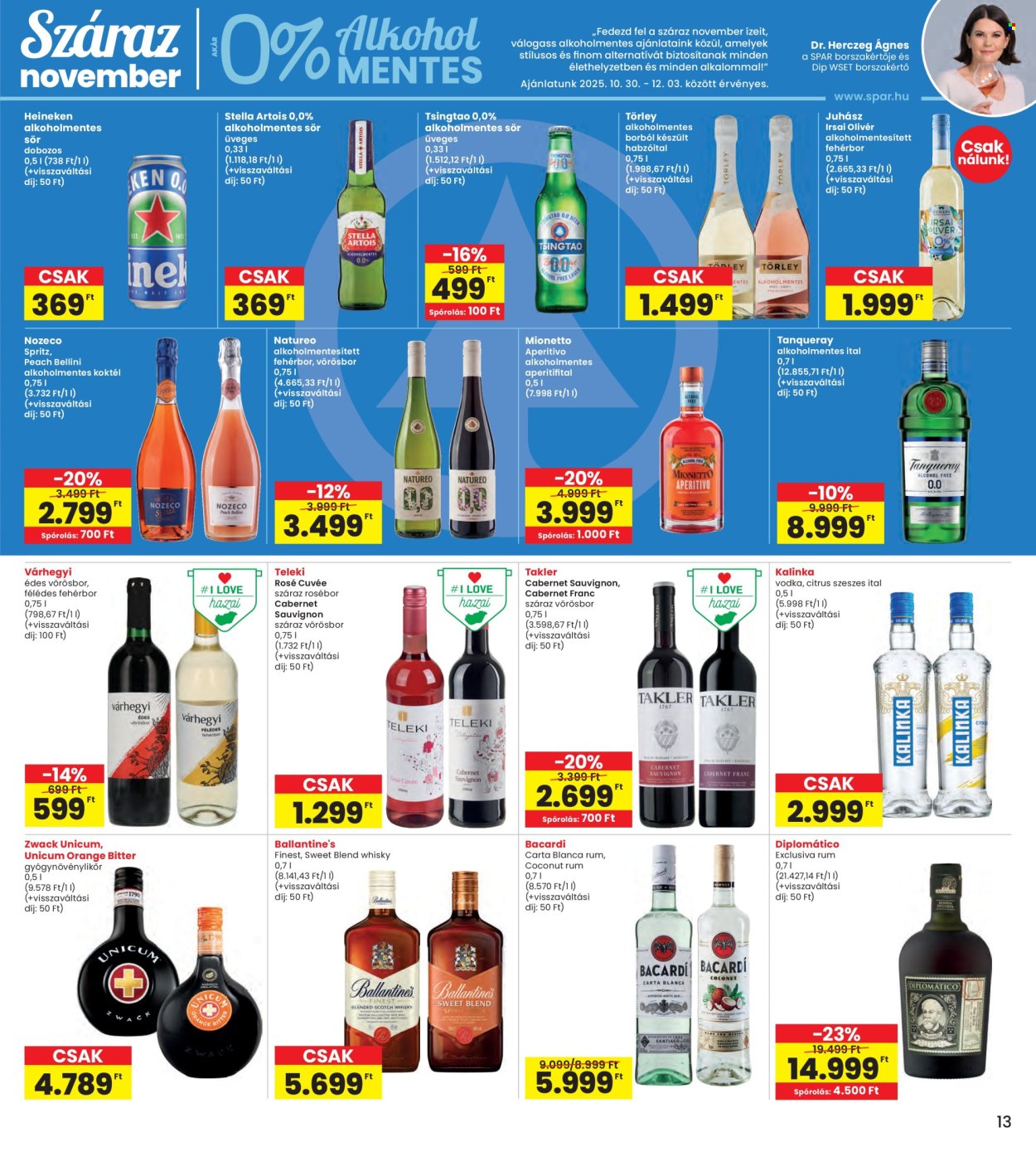 INTERSPAR akciós újságok - 2025.10.30 - 2025.11.05. Oldal 13