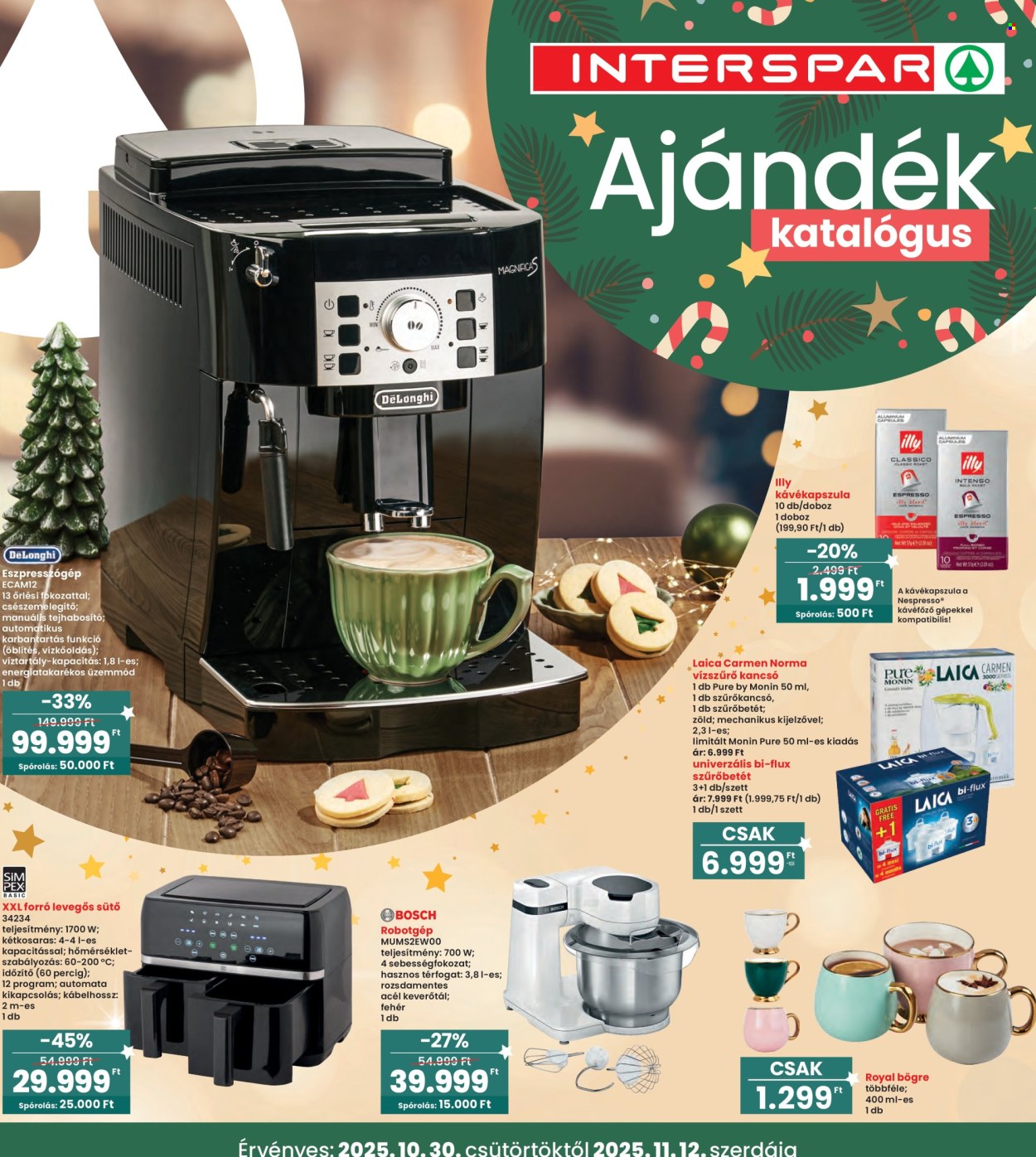 INTERSPAR akciós újságok - 2025.10.30 - 2025.11.12. Oldal 1