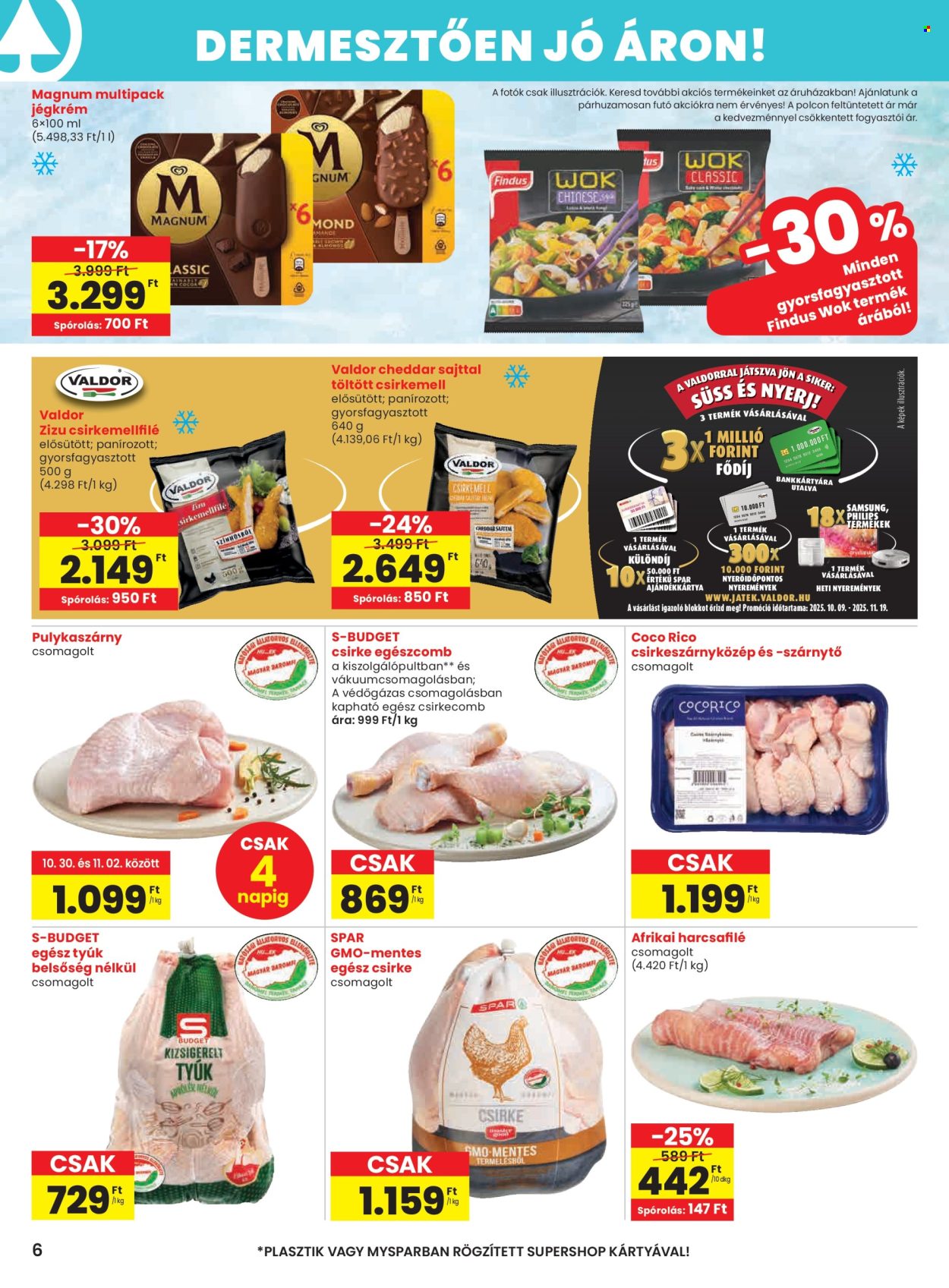 SPAR akciós újságok - 2025.10.30 - 2025.11.05. Oldal 6