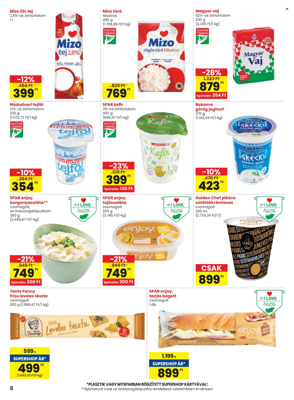 SPAR akciós újságok - 2025.10.30 - 2025.11.05. Oldal 8