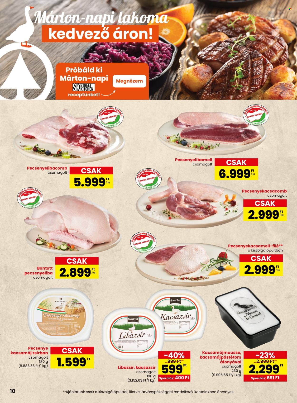 SPAR akciós újságok - 2025.10.30 - 2025.11.05. Oldal 10