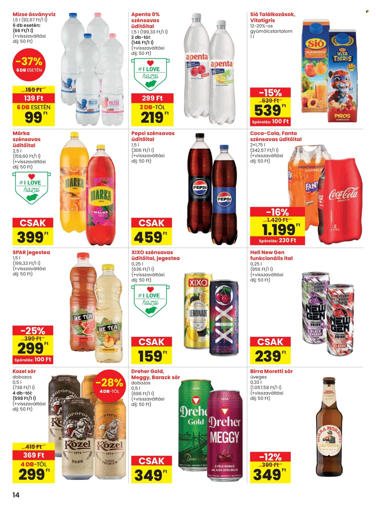 SPAR akciós újságok - 2025.10.30 - 2025.11.05. Oldal 14