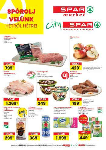 Újság SPAR - 2025.10.30 - 2025.11.05.