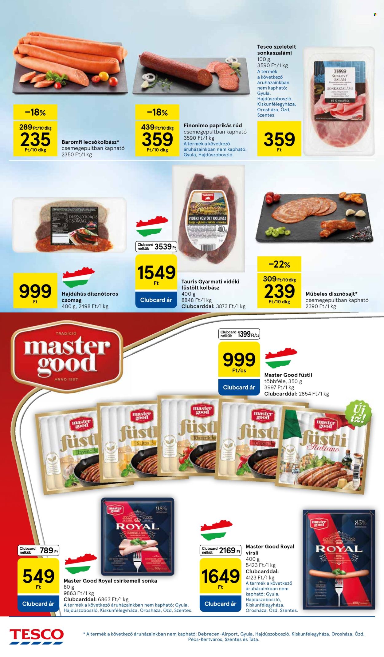 TESCO akciós újságok - 2025.10.30 - 2025.11.05. Oldal 18