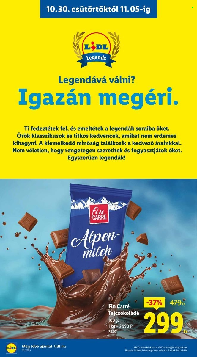 Lidl akciós újságok - 2025.10.30 - 2025.11.05. Oldal 2