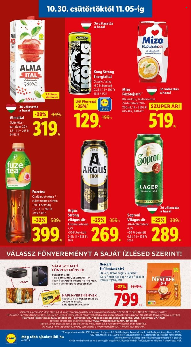 Lidl akciós újságok - 2025.10.30 - 2025.11.05. Oldal 10
