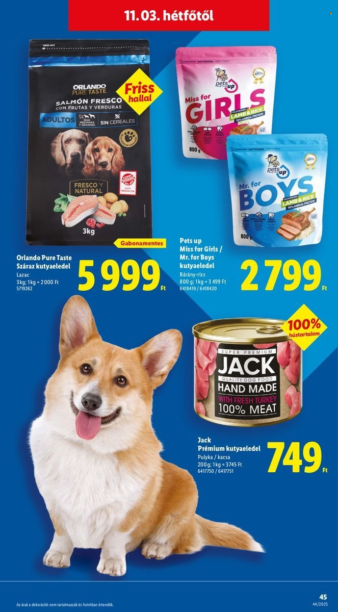 Lidl akciós újságok - 2025.10.30 - 2025.11.05. Oldal 45