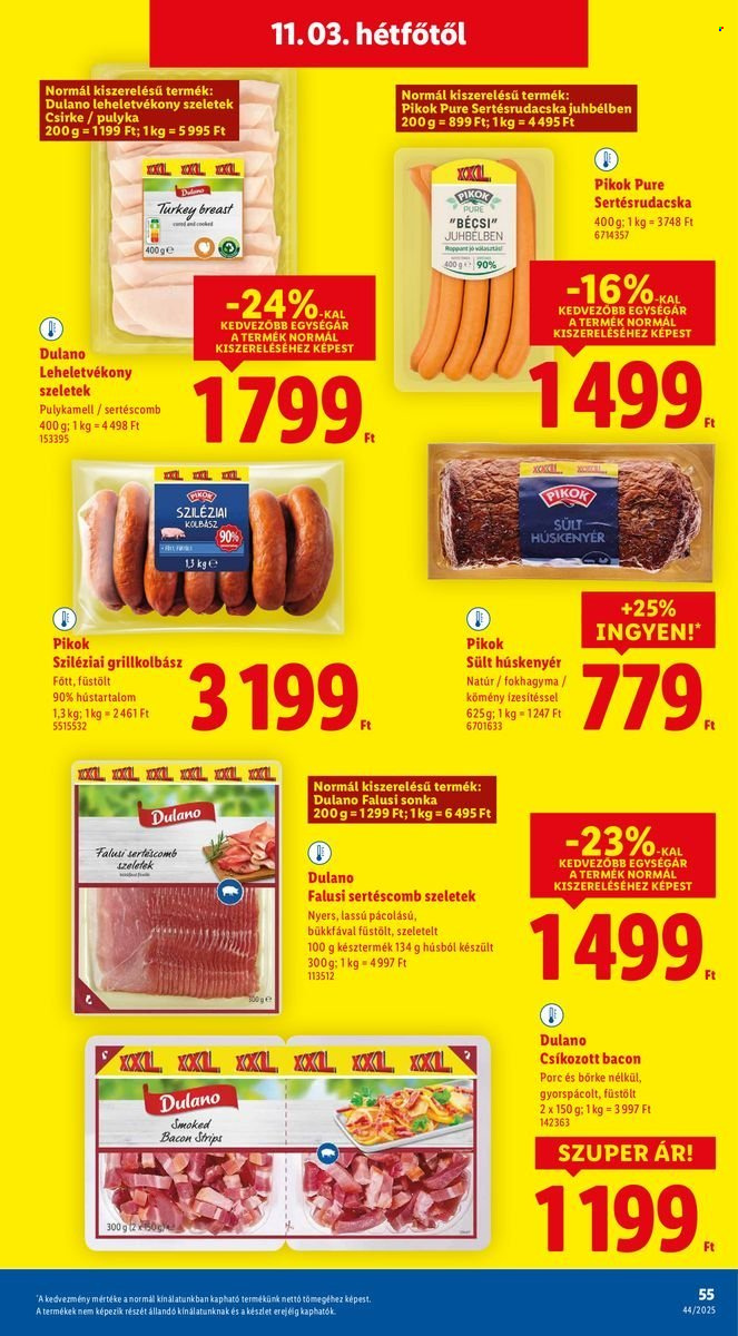 Lidl akciós újságok - 2025.10.30 - 2025.11.05. Oldal 55
