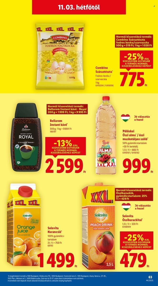 Lidl akciós újságok - 2025.10.30 - 2025.11.05. Oldal 63