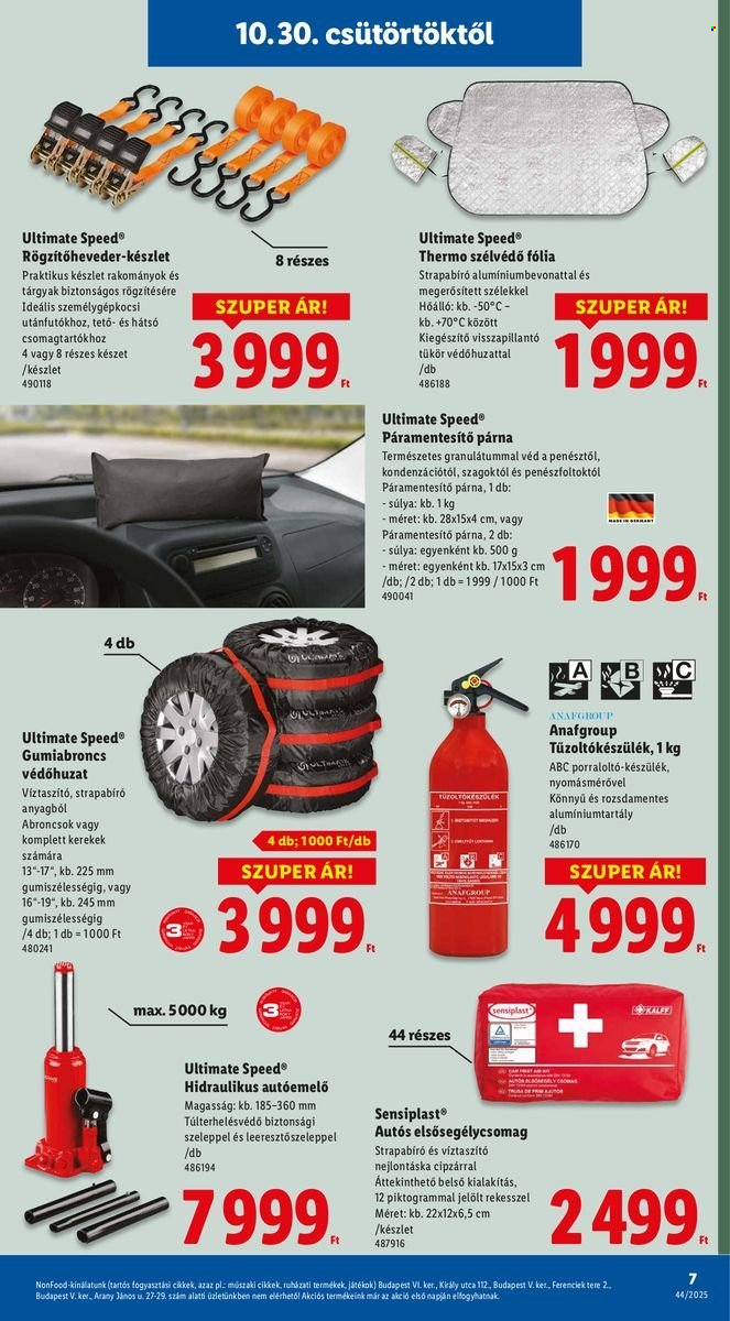 Lidl akciós újságok - 2025.10.30 - 2025.11.05. Oldal 7