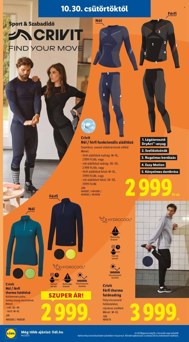 Lidl akciós újságok - 2025.10.30 - 2025.11.05. Oldal 8