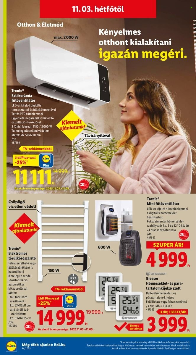 Lidl akciós újságok - 2025.10.30 - 2025.11.05. Oldal 12