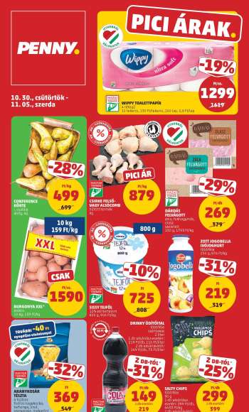 Újság Penny Market - 2025.10.30 - 2025.11.05.