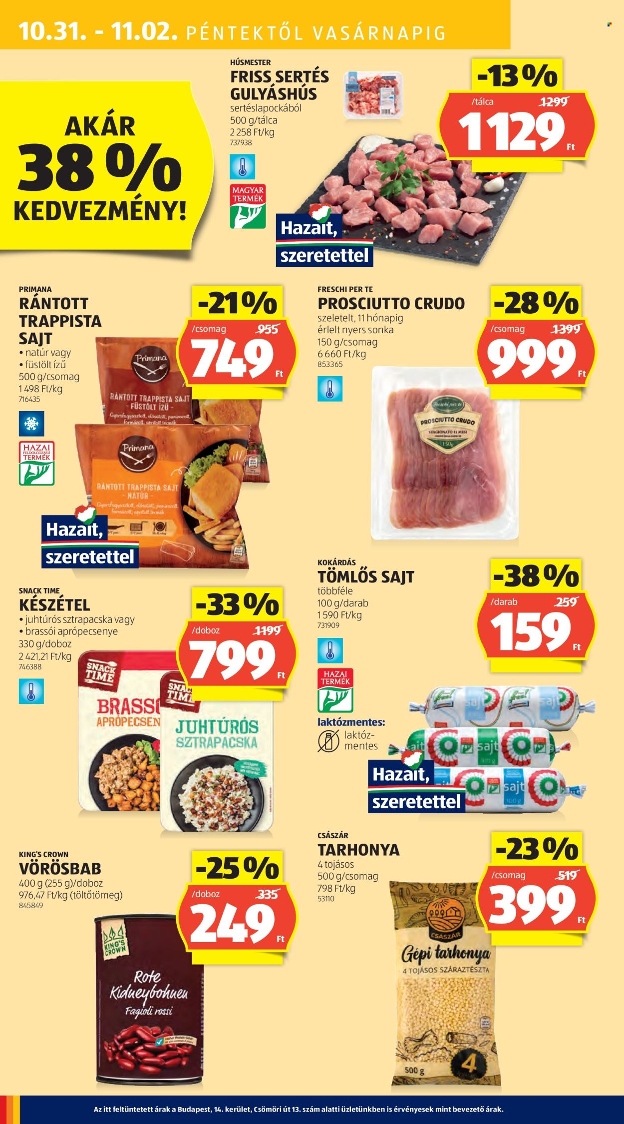 Aldi akciós újságok - 2025.10.30 - 2025.11.05. Oldal 32
