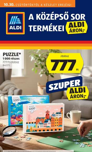 Újság Aldi - 2025.10.30 - 2025.11.05.