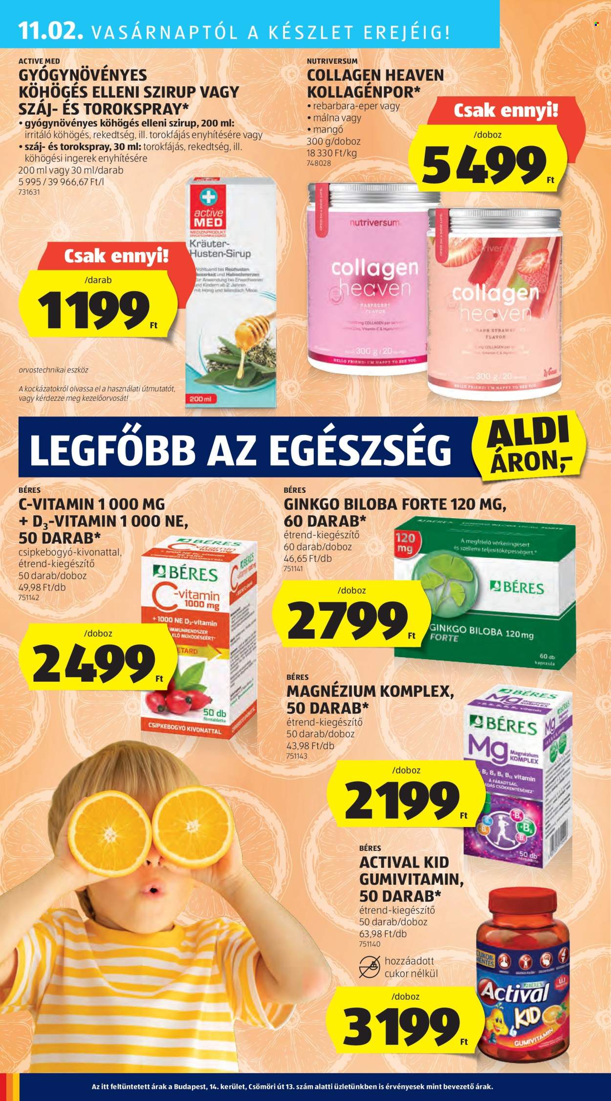 Aldi akciós újságok - 2025.10.30 - 2025.11.05. Oldal 16