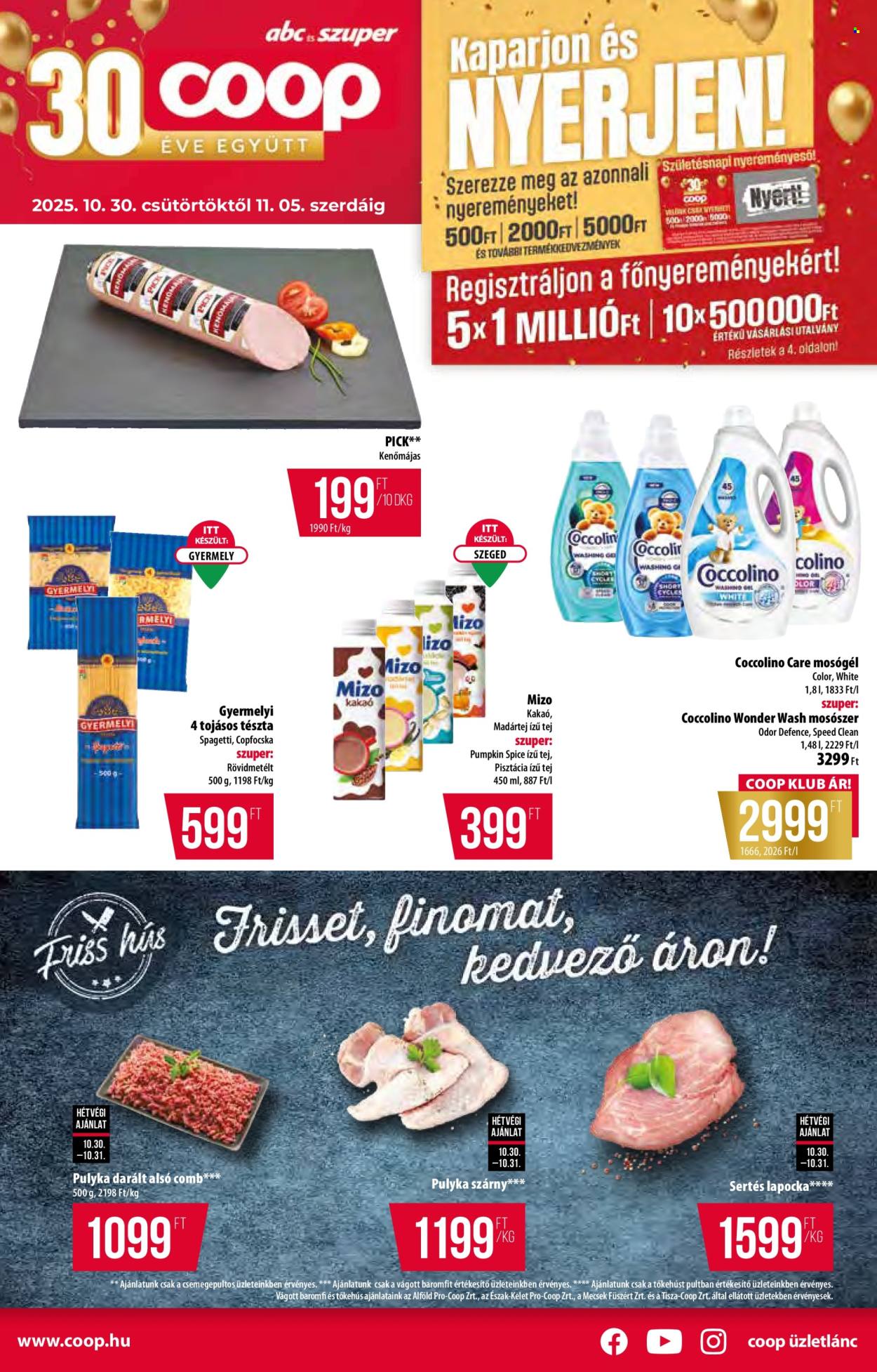 Coop akciós újságok - 2025.10.30 - 2025.11.05. Oldal 1