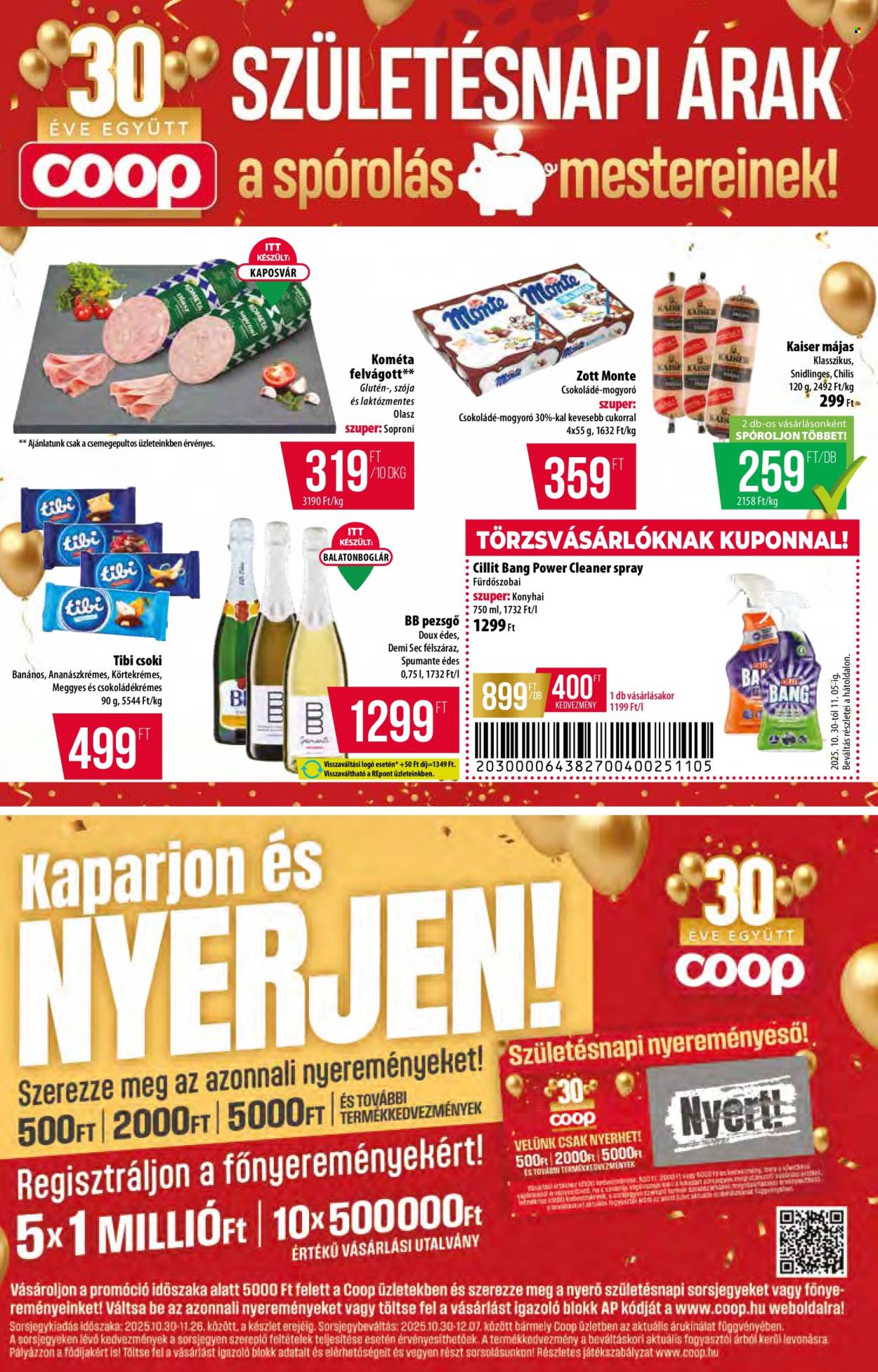 Coop akciós újságok - 2025.10.30 - 2025.11.05. Oldal 4