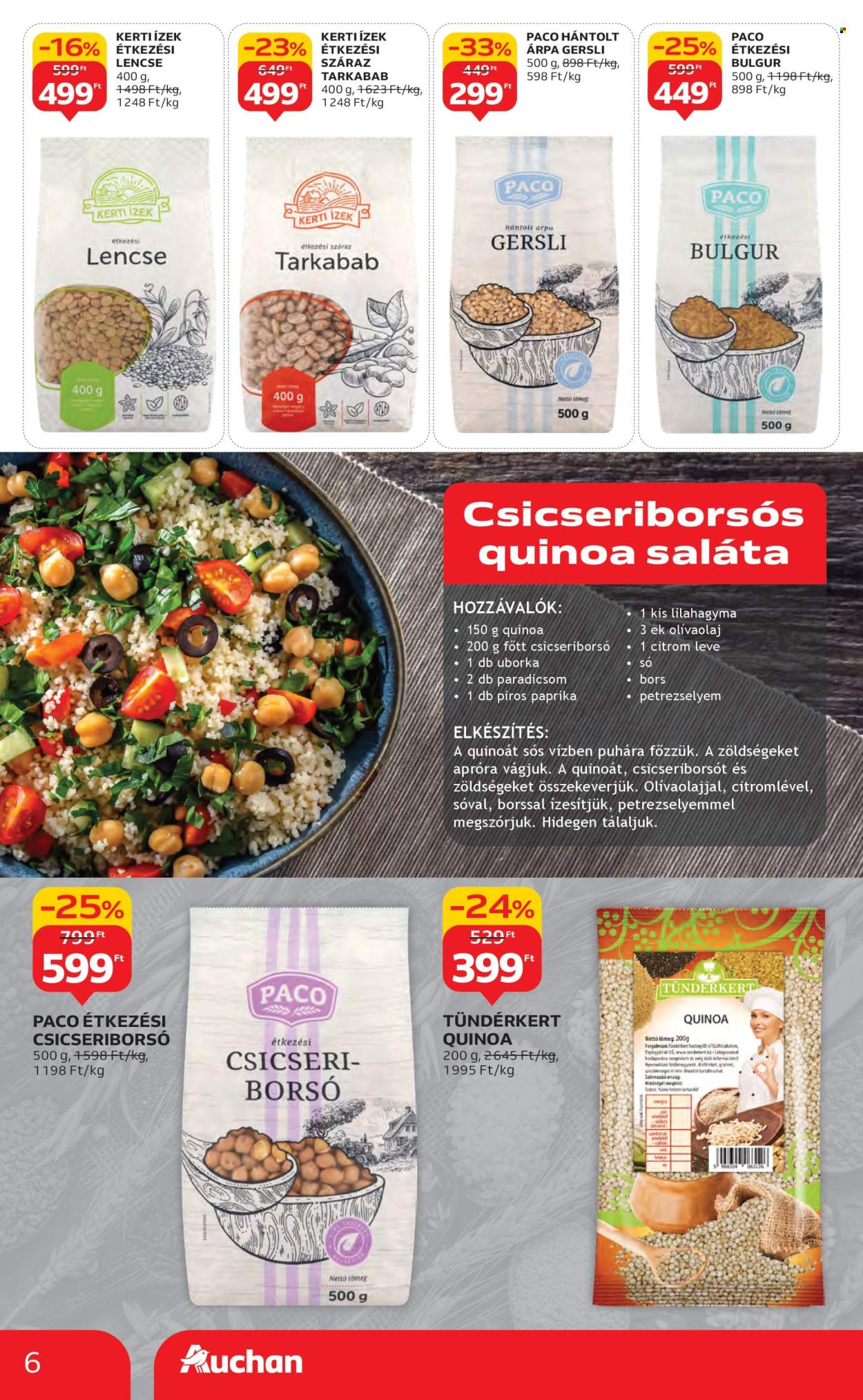 Auchan akciós újságok - 2025.10.30 - 2025.11.05. Oldal 6